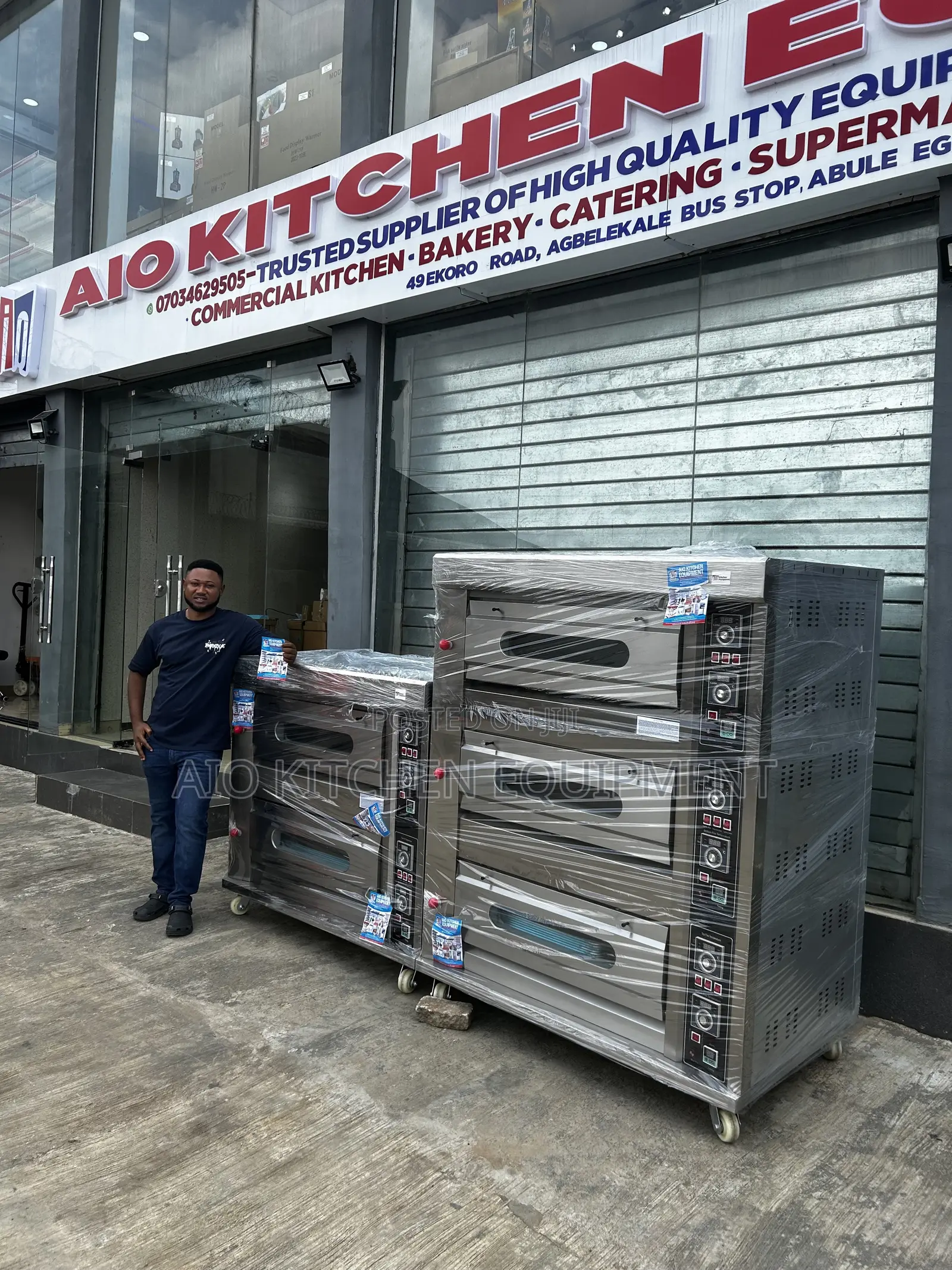 2 Deck 4tray Deck Oven
