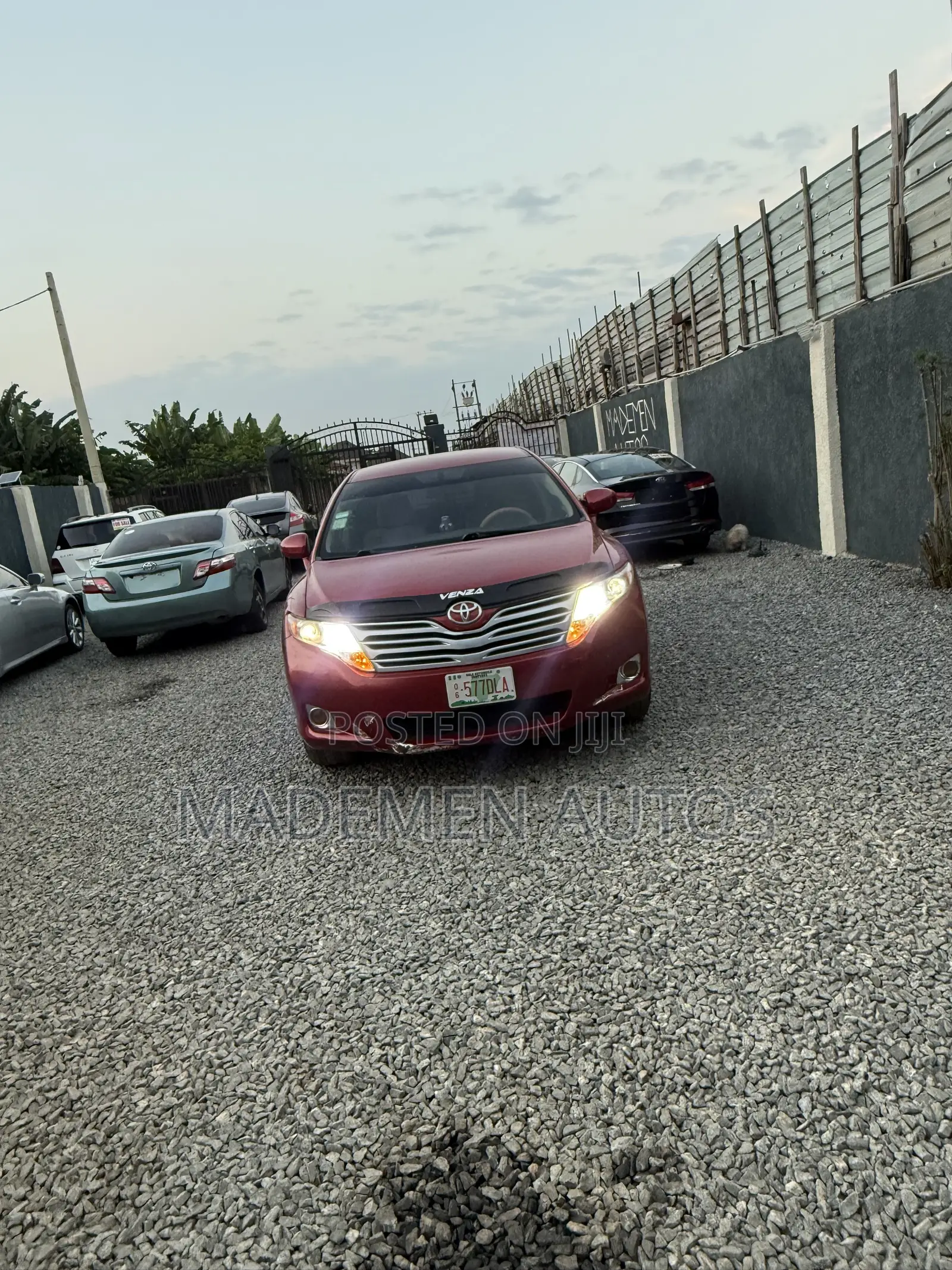 Toyota Venza Limited 2010 Red