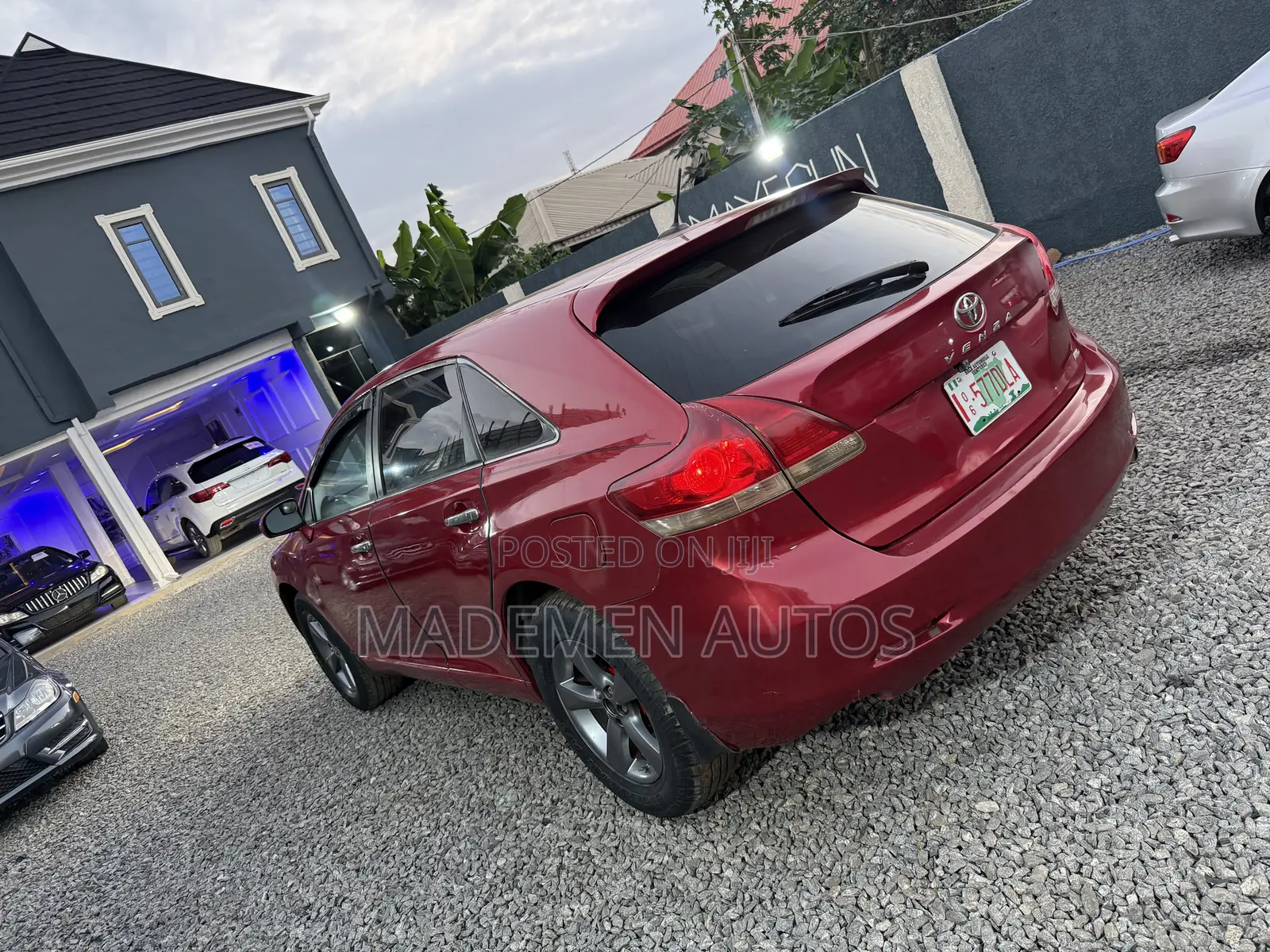 Toyota Venza Limited 2010 Red