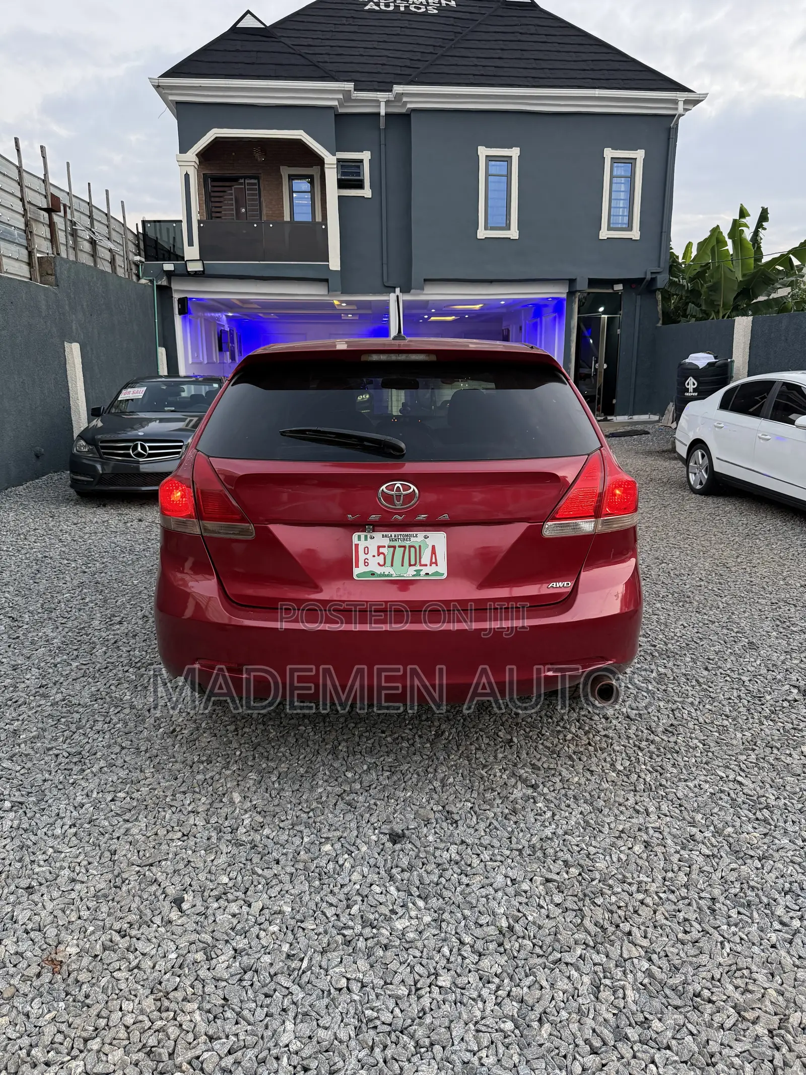 Toyota Venza Limited 2010 Red