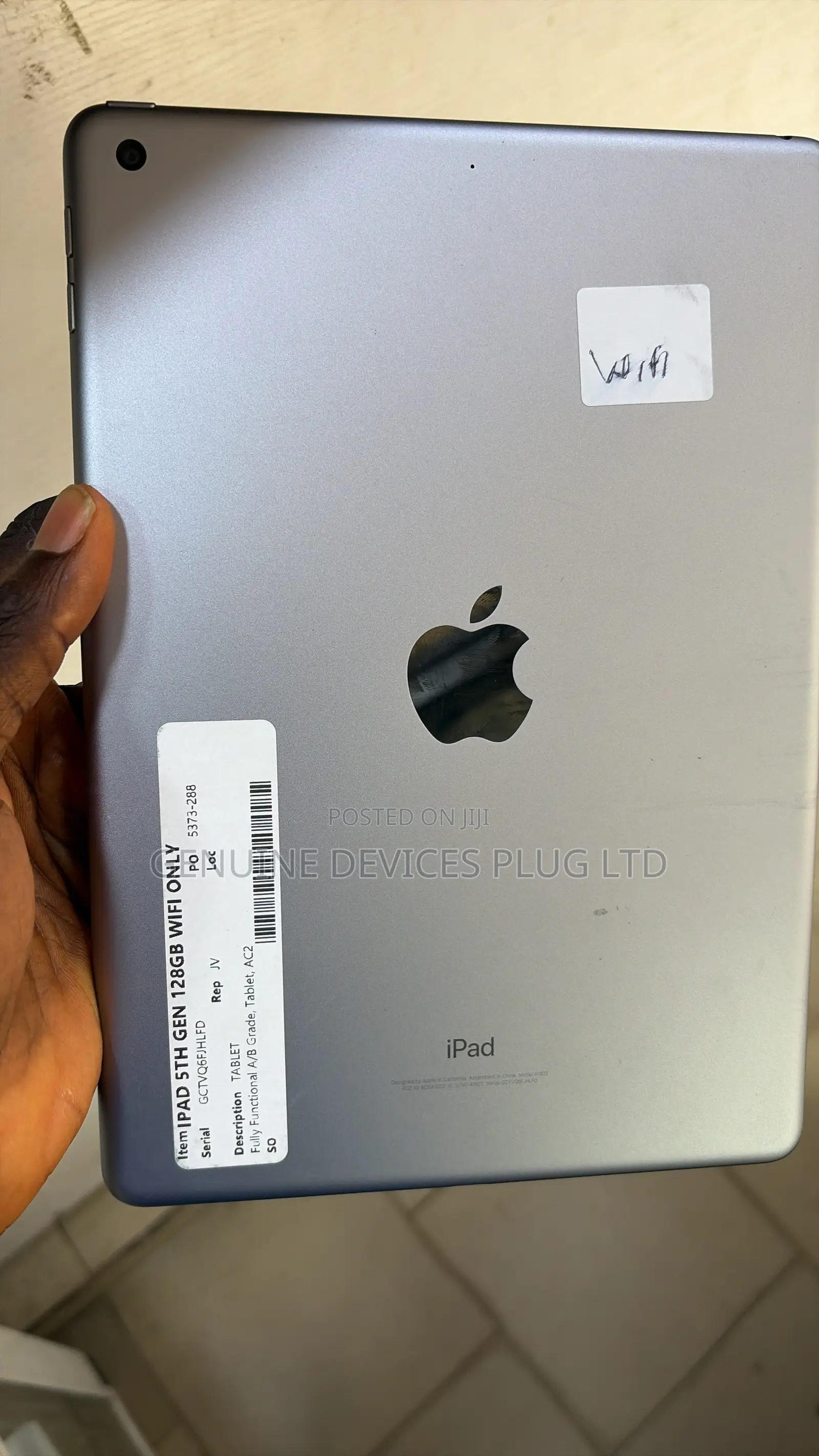 New Apple iPad 5 (2022) 128 GB Gray