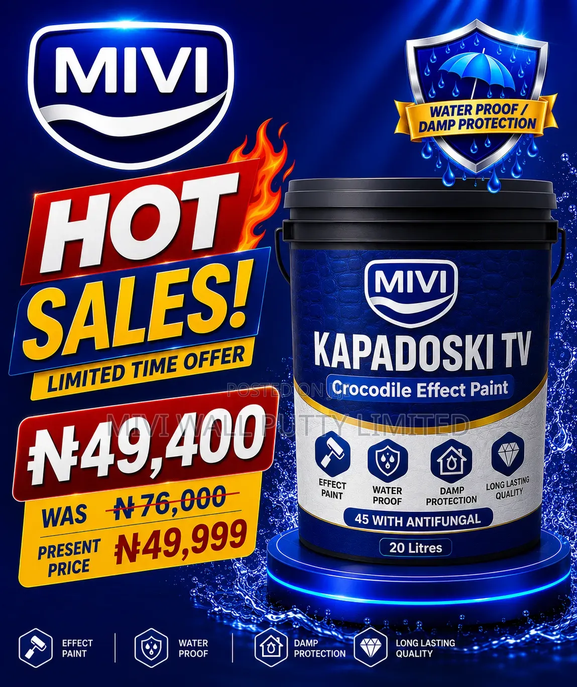 Mivi Double Trivatino Paint