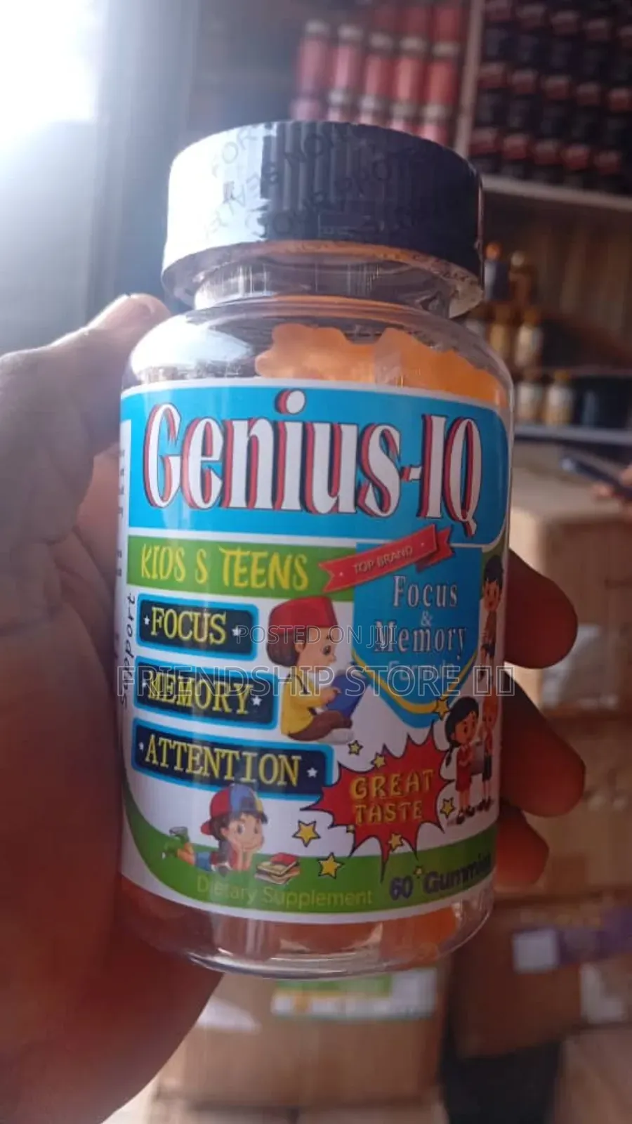 Genius IQ Kids Teen Gummies