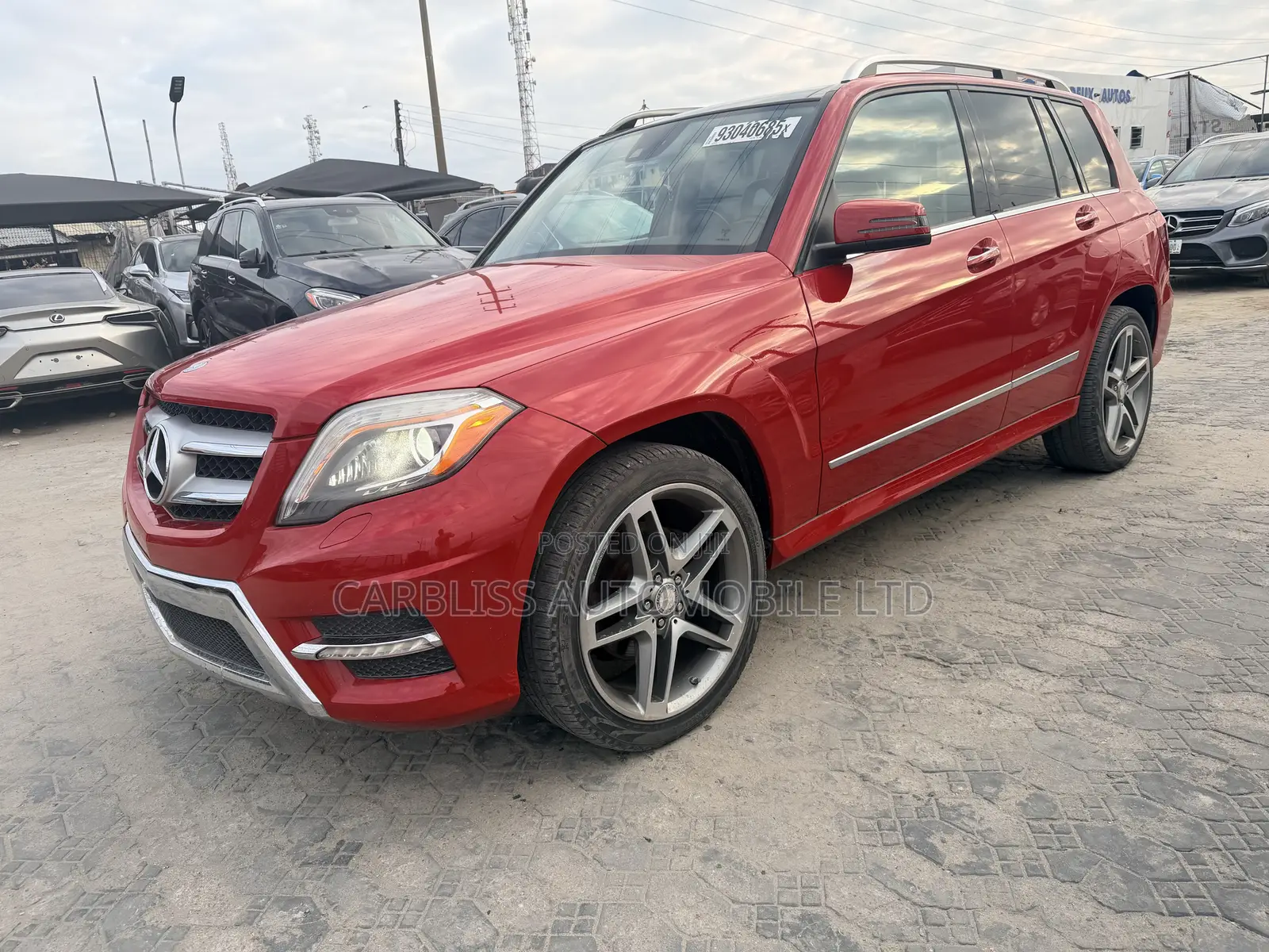 Mercedes-Benz GLK-Class 2013 Red