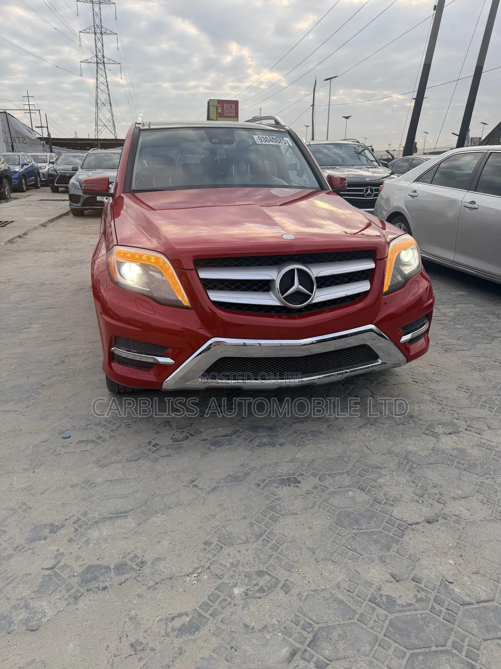 Mercedes-Benz GLK-Class 2013 Red