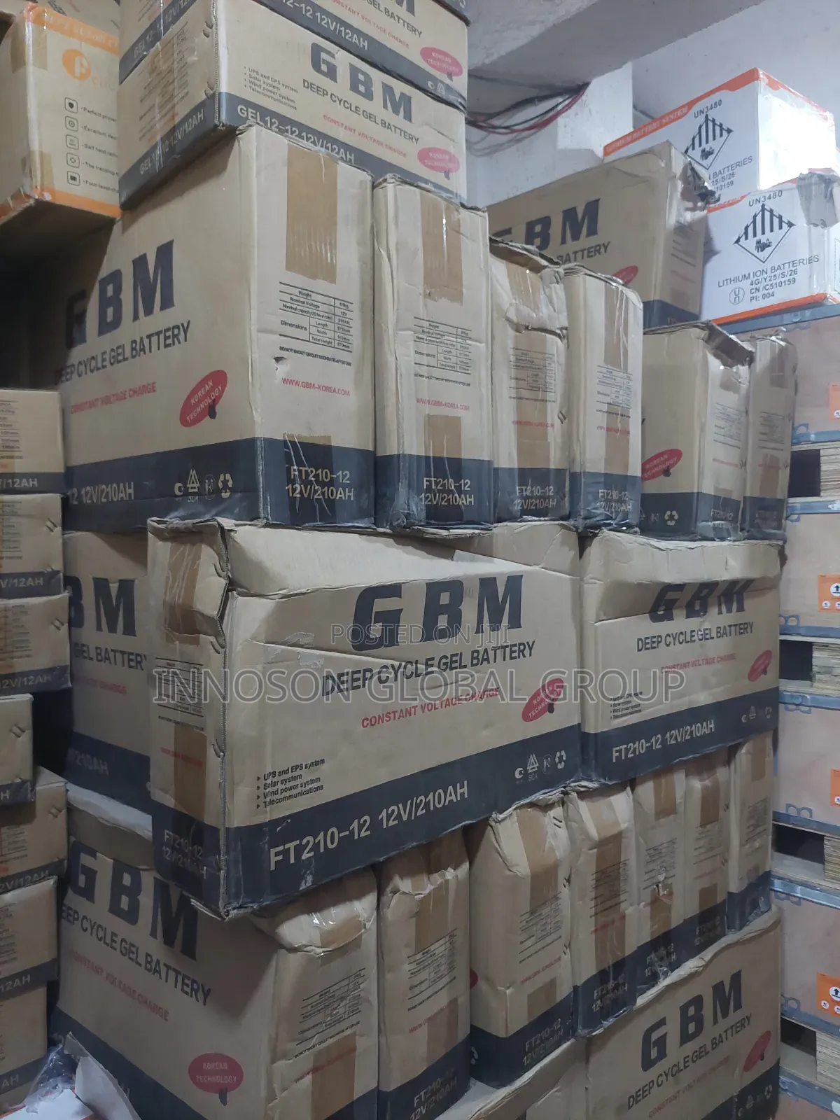 200Ah 12v GBM Dry Cell Solar Battery