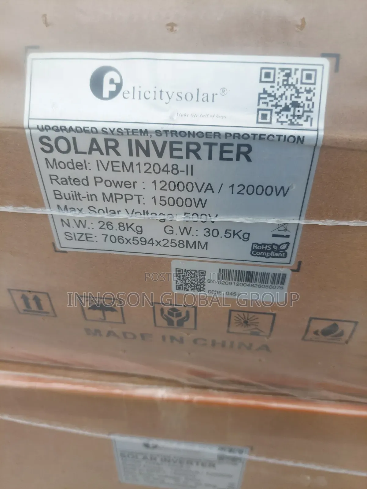 12kva Felicity Hybrid Inverters