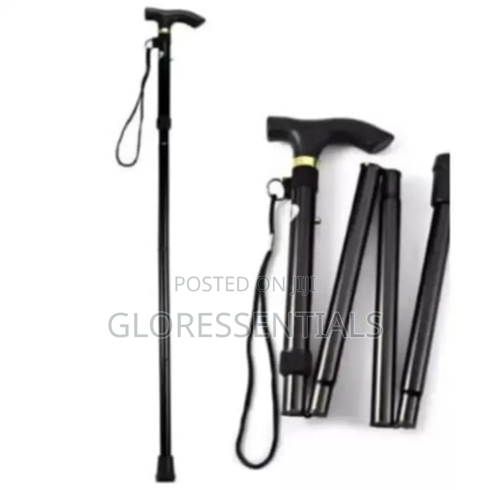 Foldable Walking Stick With Led Light