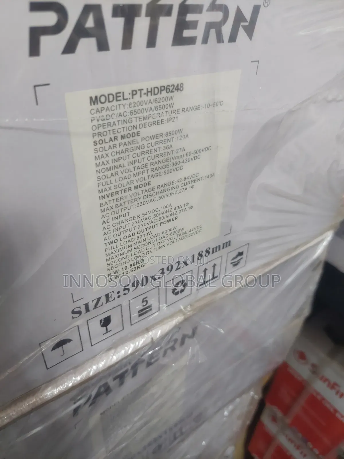6.2kva 48v Pattern Hybrid Inverter