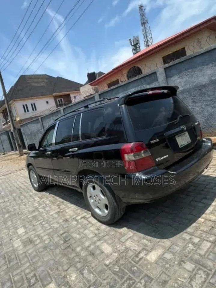 Toyota Highlander V6 4x4 2005 Black