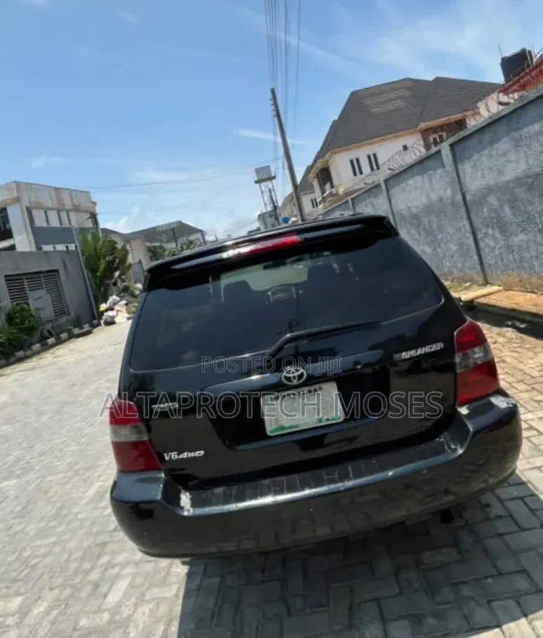 Toyota Highlander V6 4x4 2005 Black