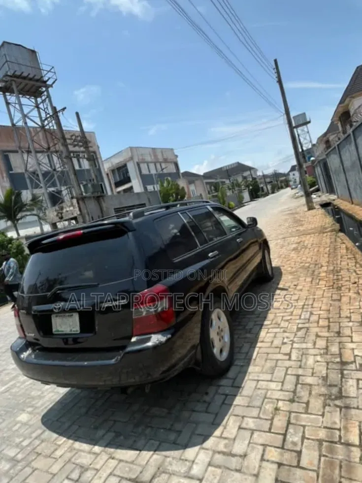 Toyota Highlander V6 4x4 2005 Black