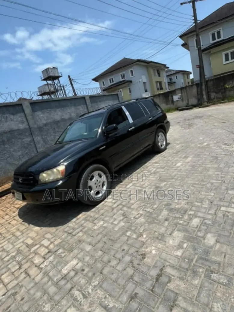 Toyota Highlander V6 4x4 2005 Black