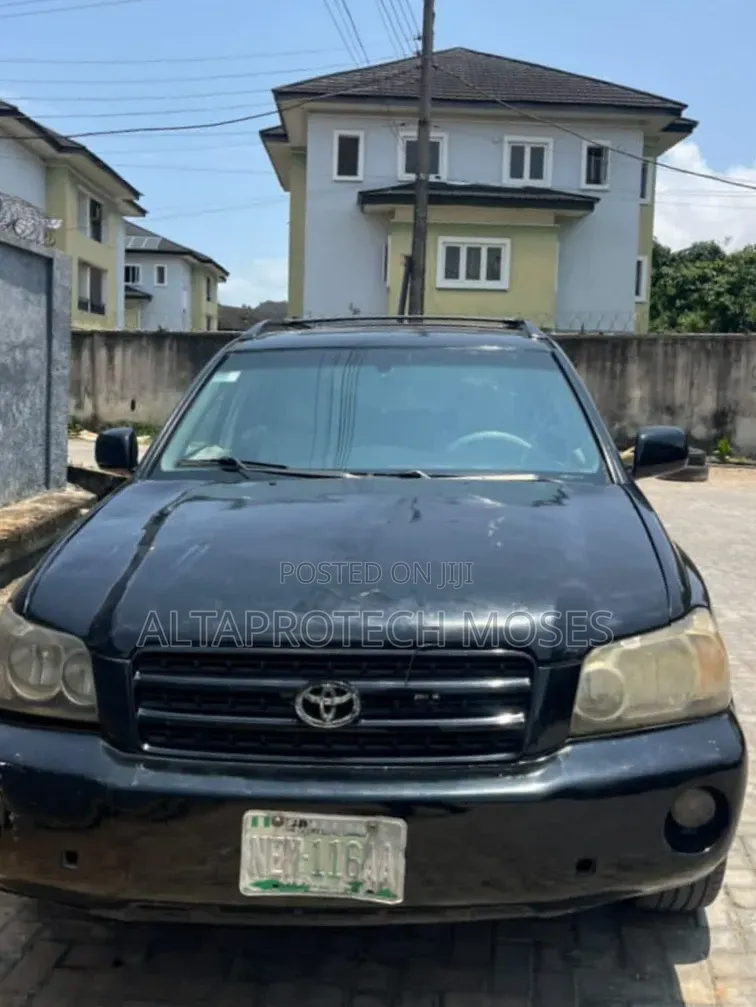 Toyota Highlander V6 4x4 2005 Black