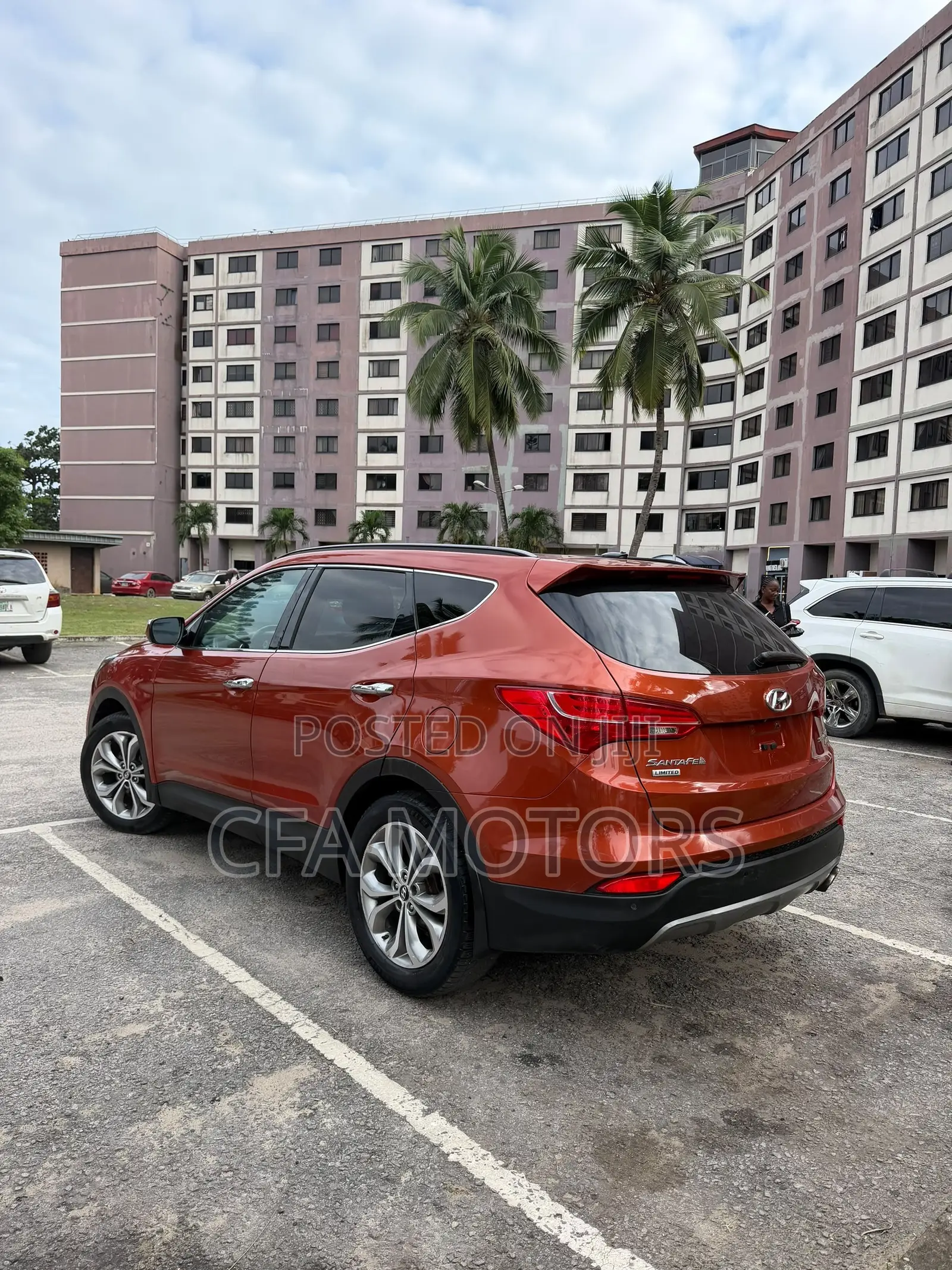 Hyundai Santa Fe 2015 Orange