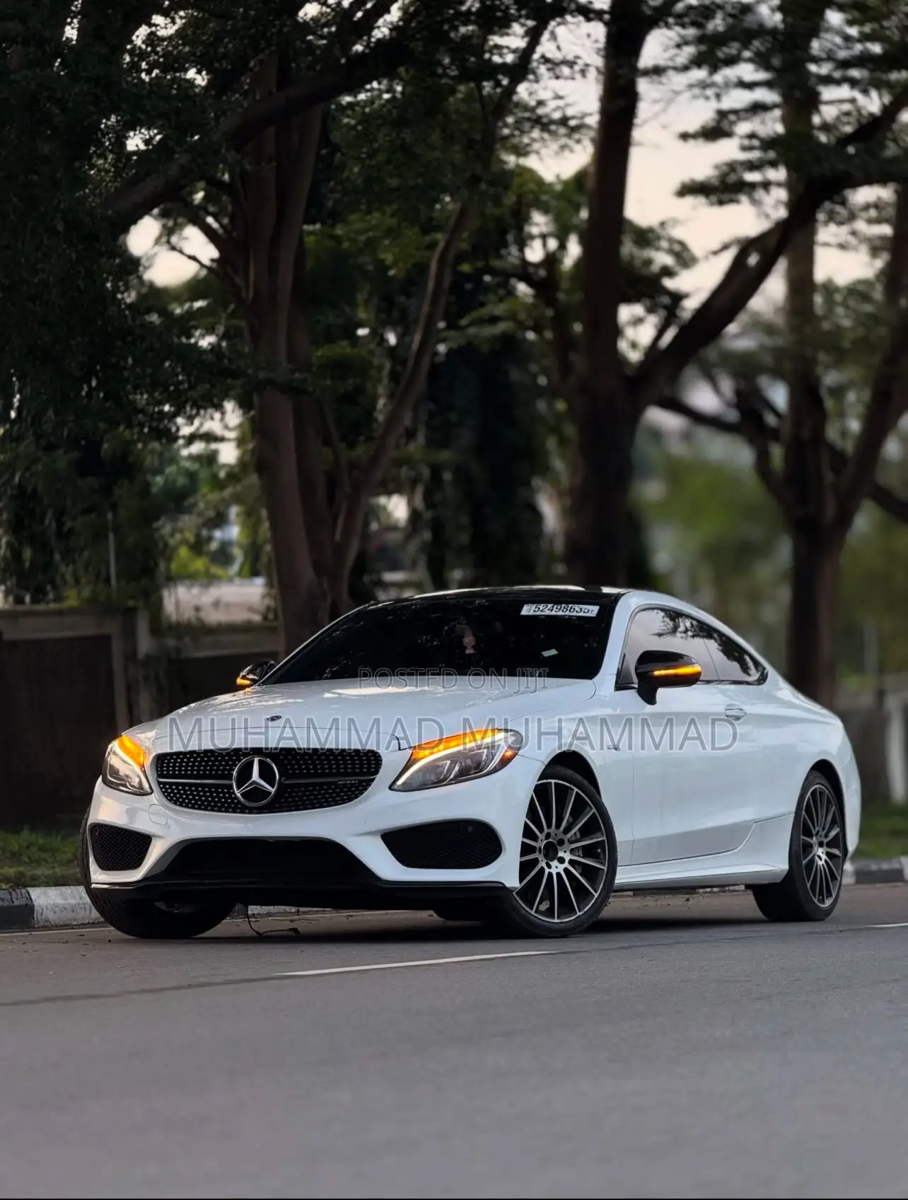 Mercedes-Benz C43 4Matic Coupe AWD (3.0L V6 9AM) 2018 White