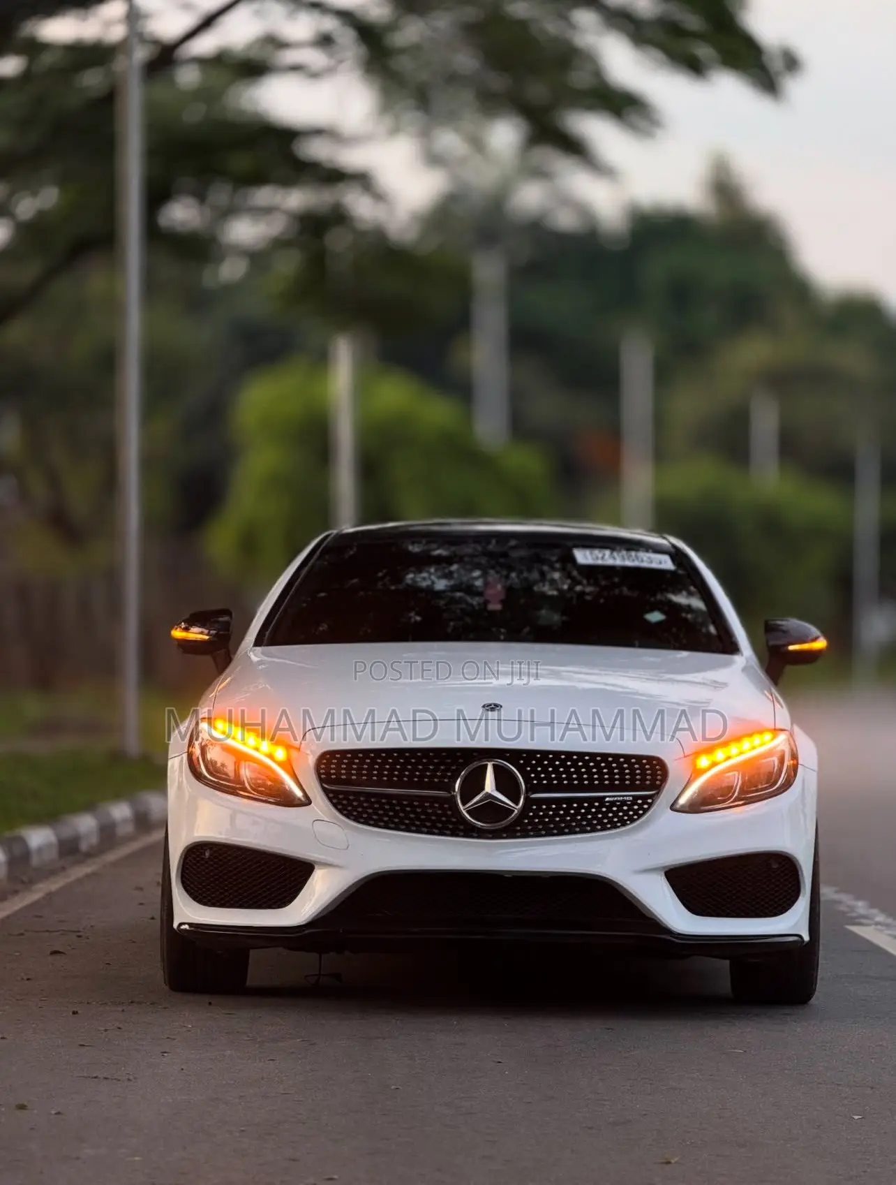 Mercedes-Benz C43 4Matic Coupe AWD (3.0L V6 9AM) 2018 White