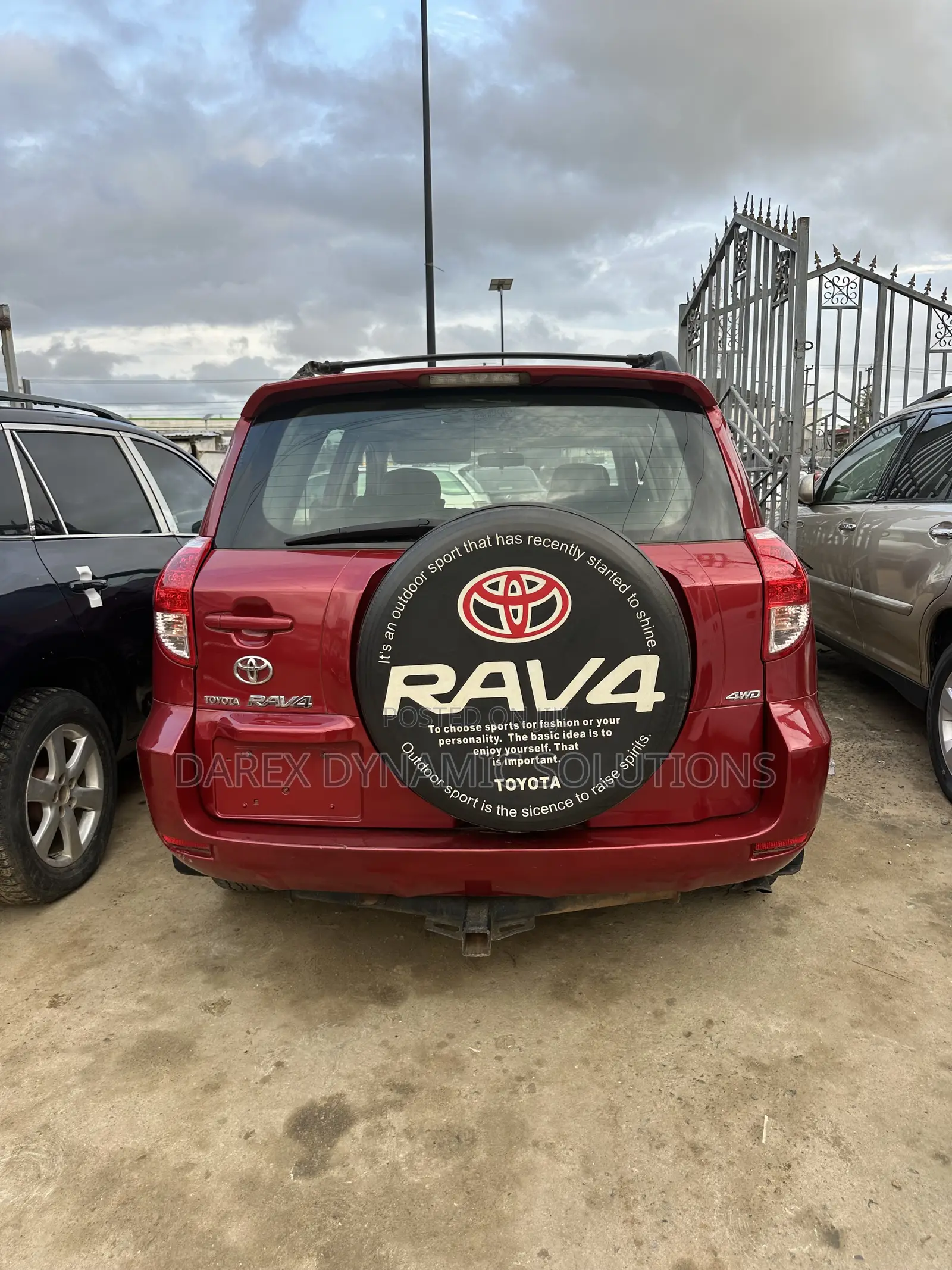 Toyota RAV4 2.4 2008 Red