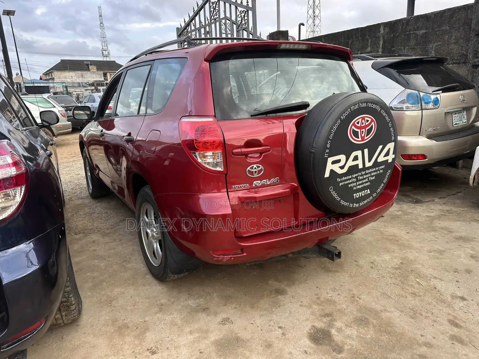 Toyota RAV4 2.4 2008 Red