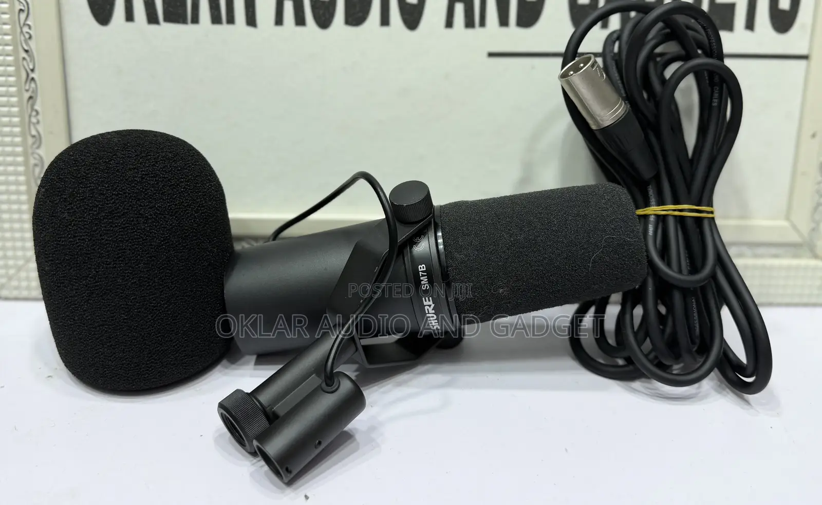 Shure SM7B Dynamic Mic (Original) (Neatly Used)