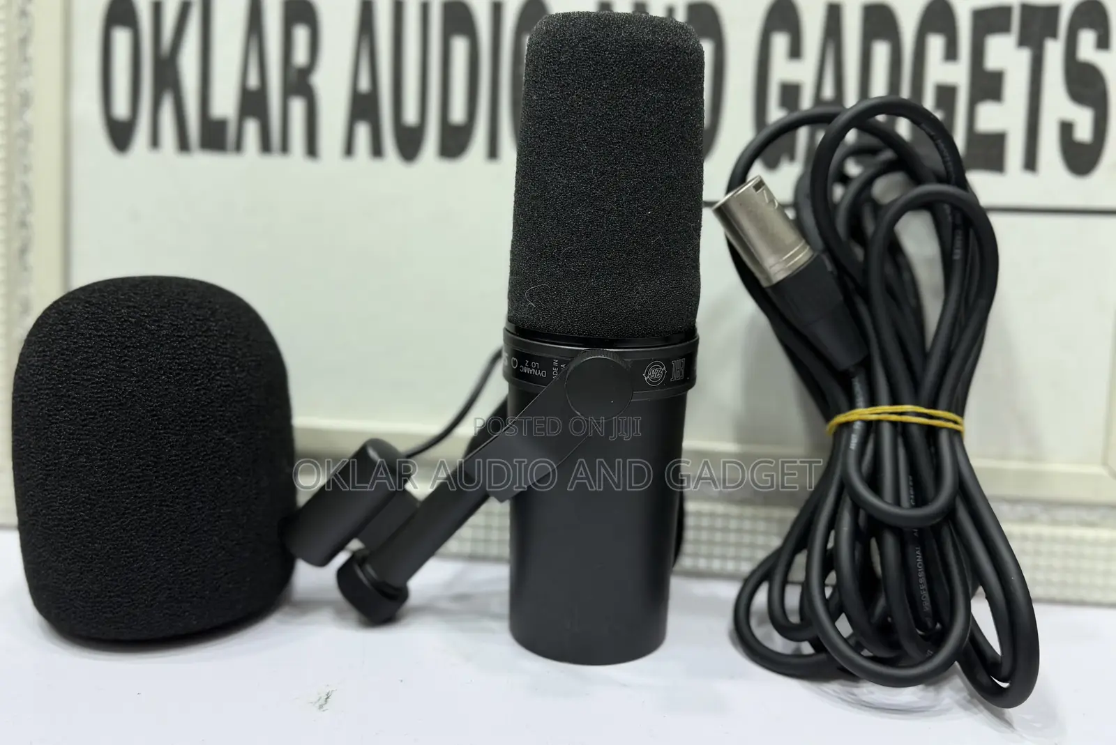 Shure SM7B Dynamic Mic (Original) (Neatly Used)