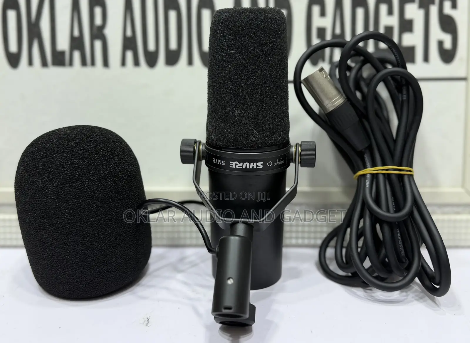 Shure SM7B Dynamic Mic (Original) (Neatly Used)