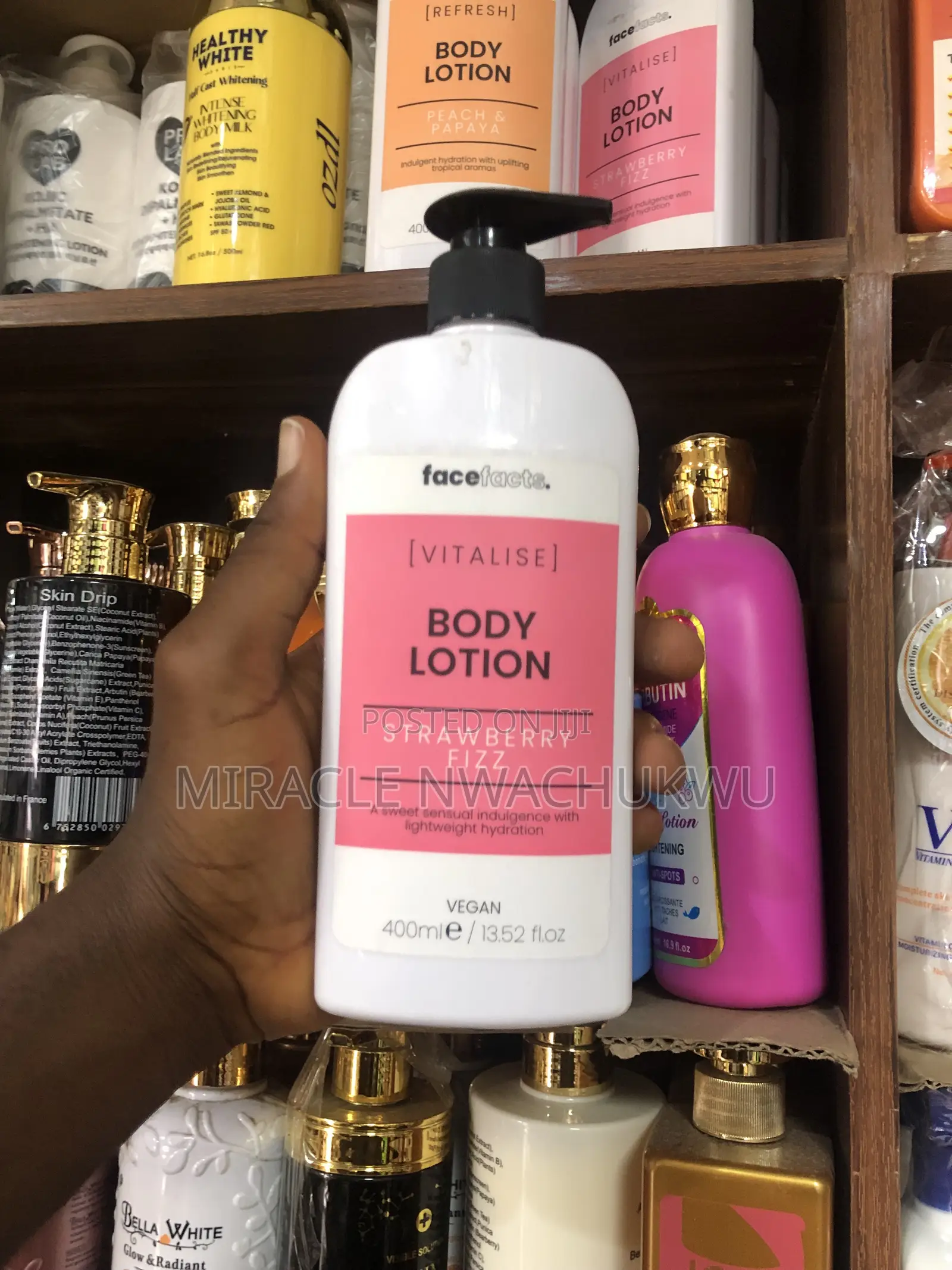 Face Facts Vitalise Strawberry Fizz Body Lotion – 400ml