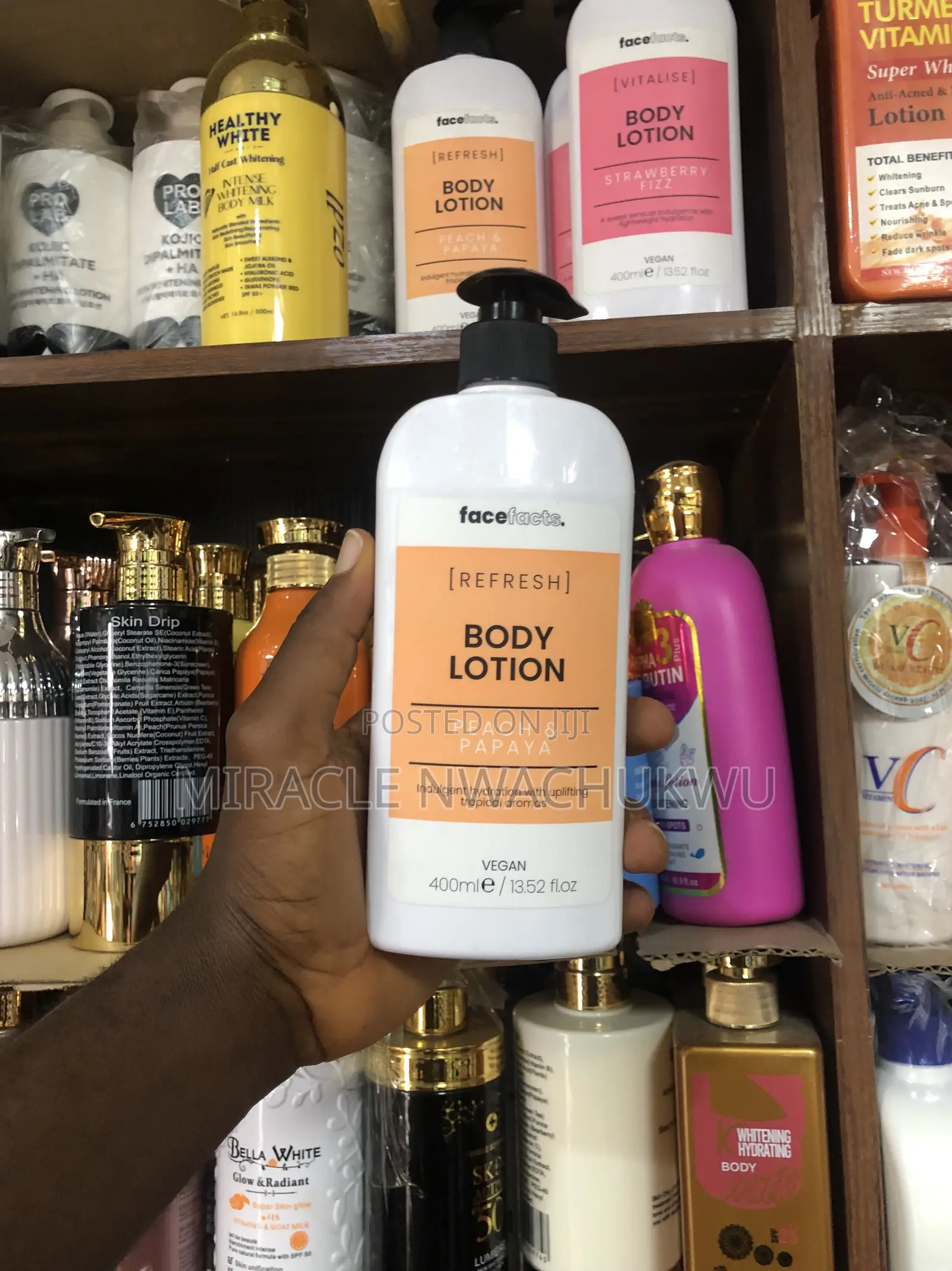 Face Facts Vitalise Strawberry Fizz Body Lotion – 400ml