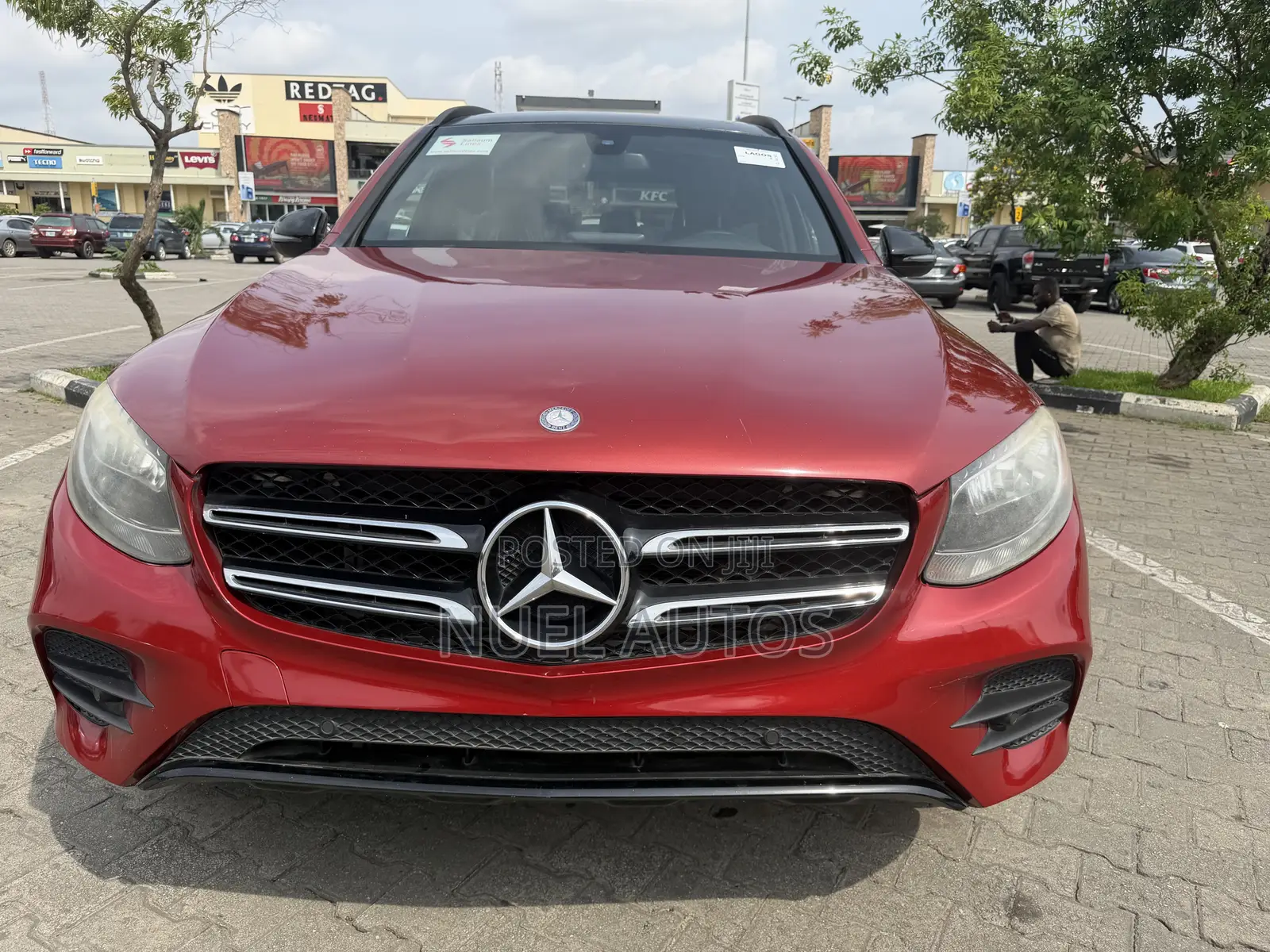 Mercedes-Benz GLC-Class 2017 Red