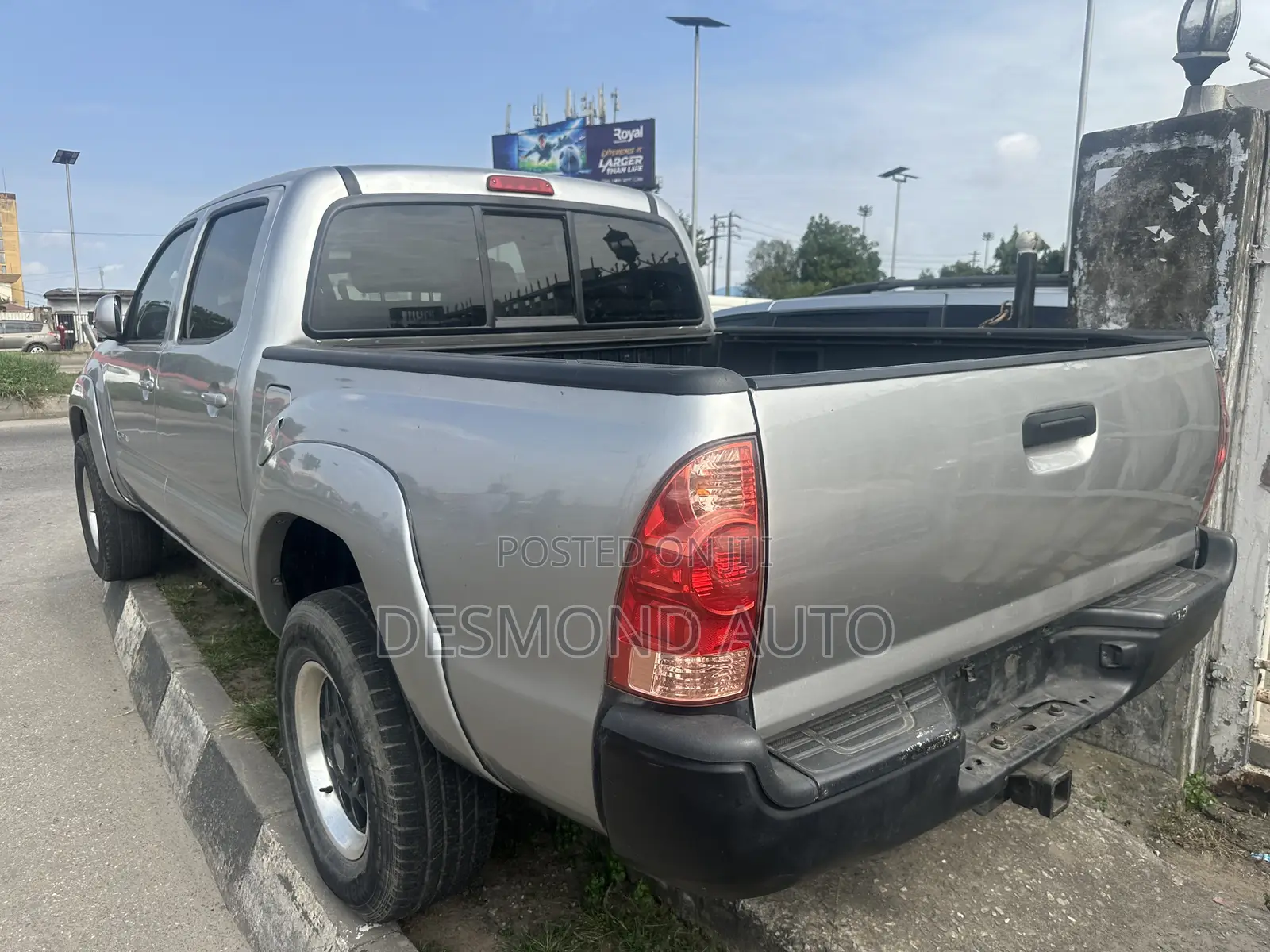 Toyota Tacoma Double Cab Long Automatic 4x4 2007 Silver