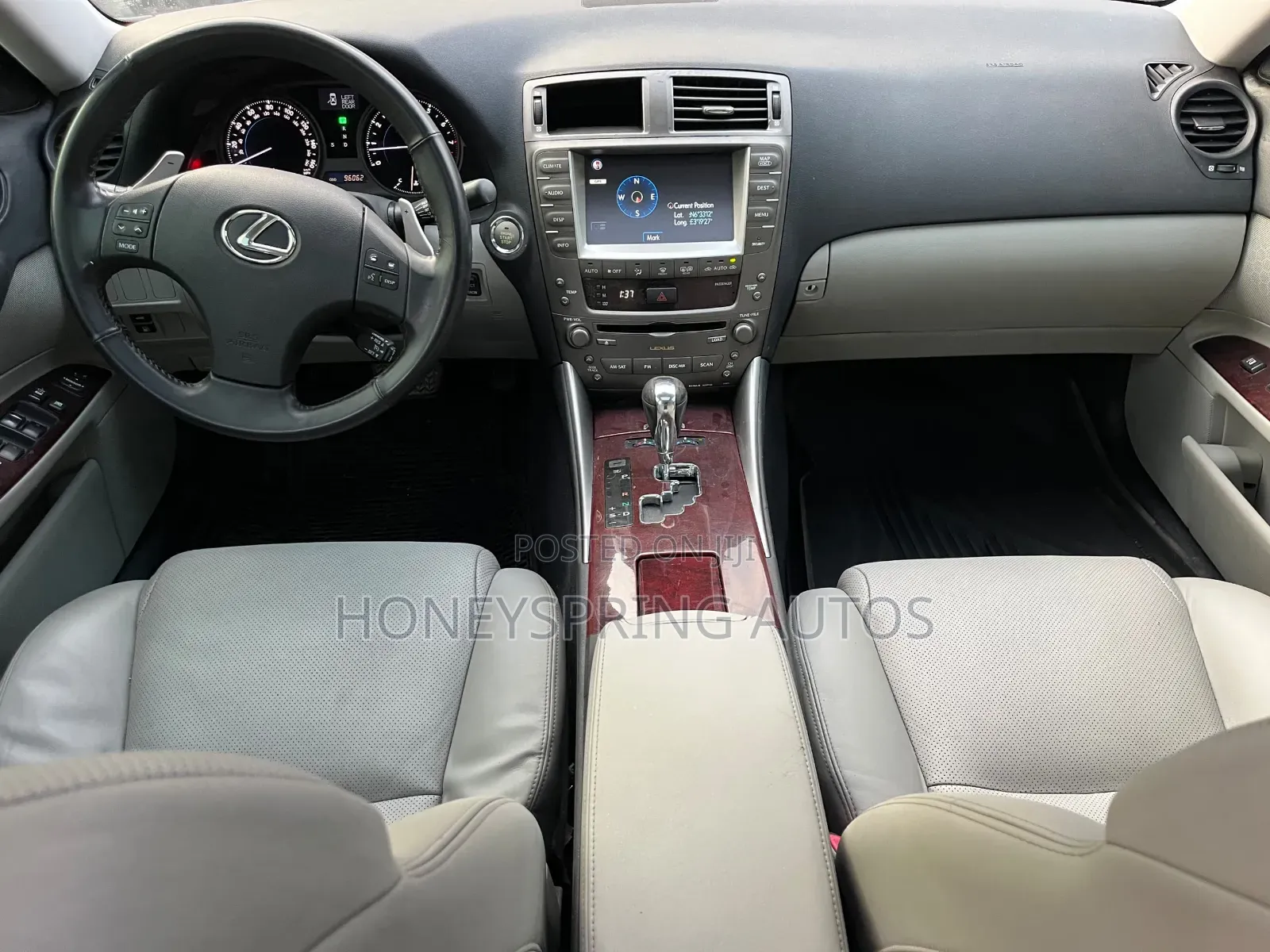 Lexus IS 350 2007 Blue
