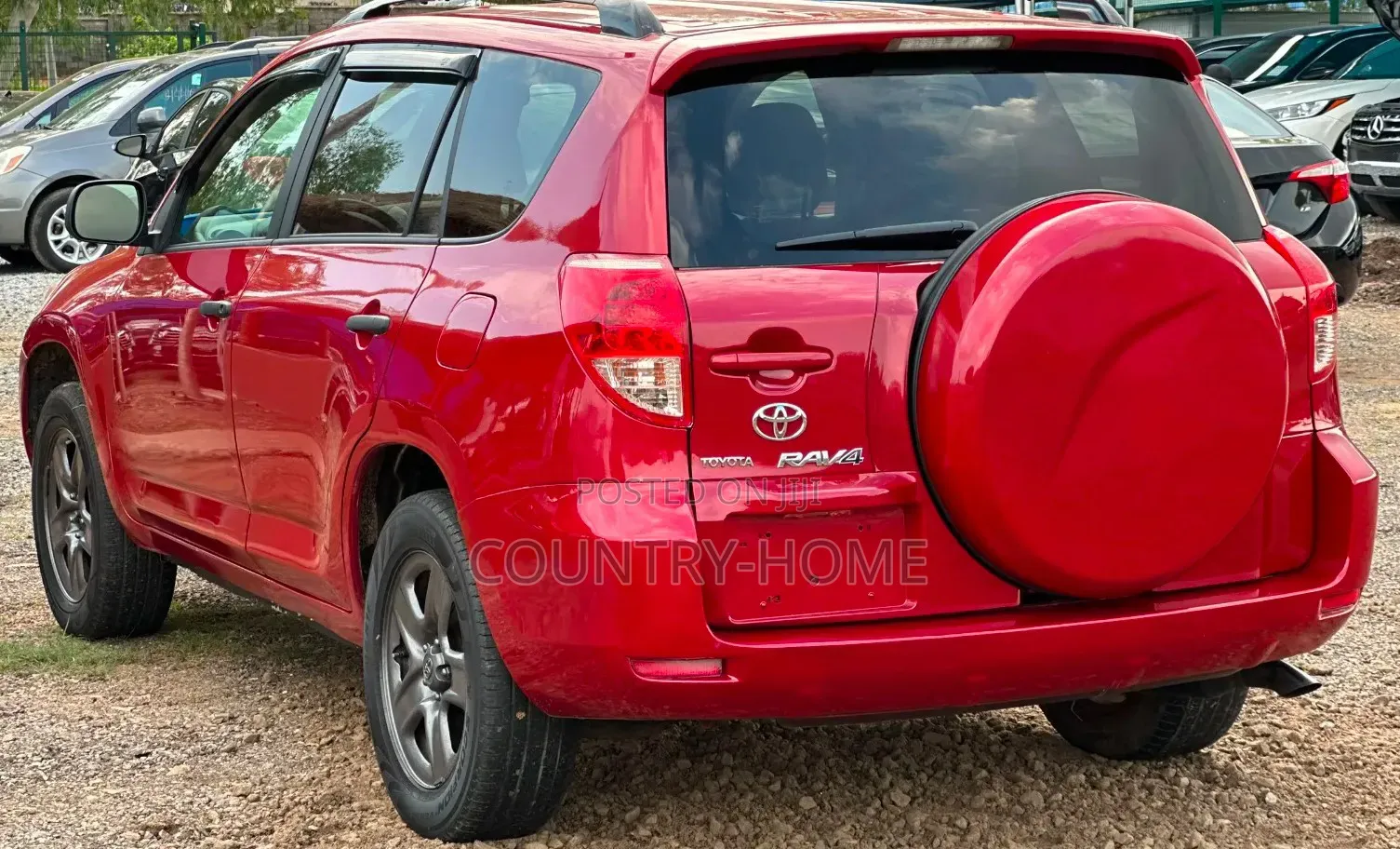 Toyota RAV4 Limited 2008 Red