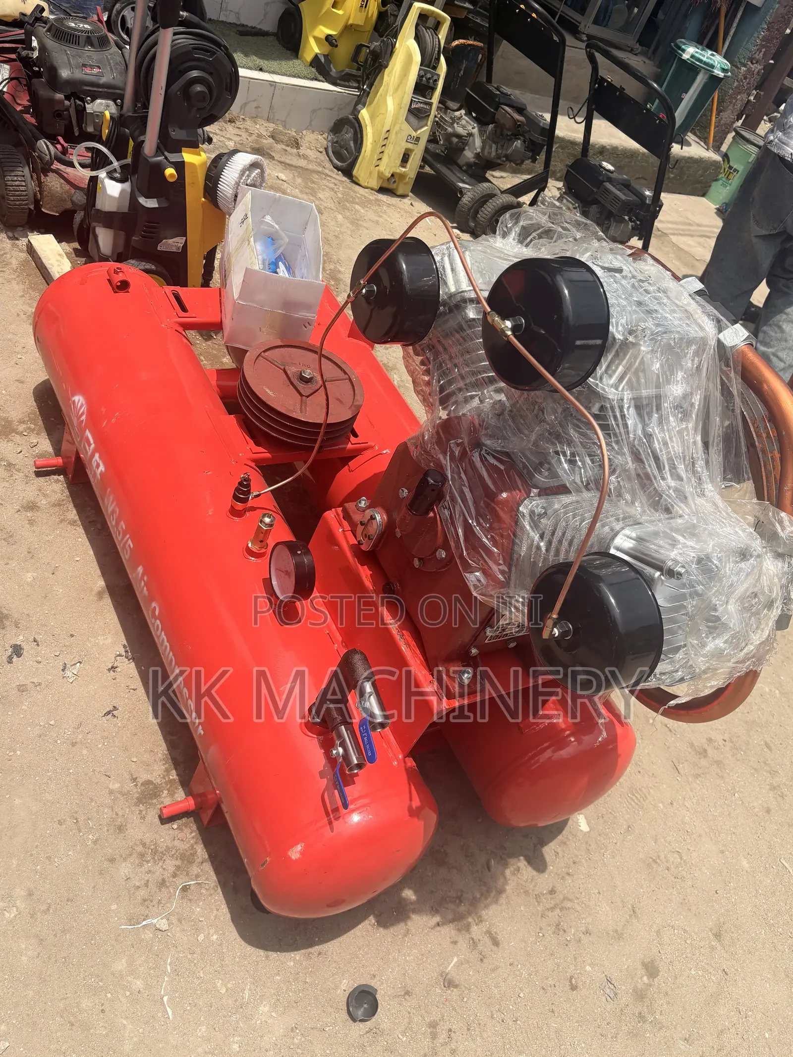 Piston Air Compressor 250l for 30Hp