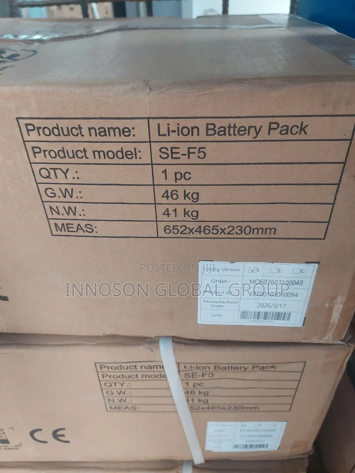 5kwh 48v Deye Lithium Ion Phosphate Battery