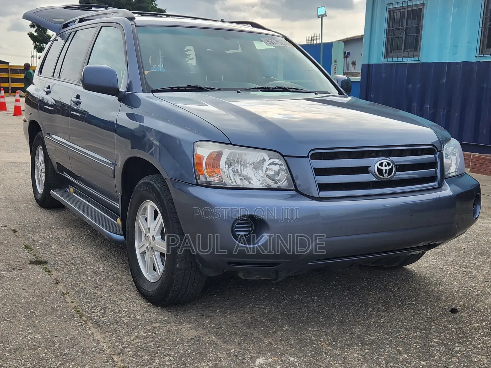Toyota Highlander Limited V6 2005 Blue