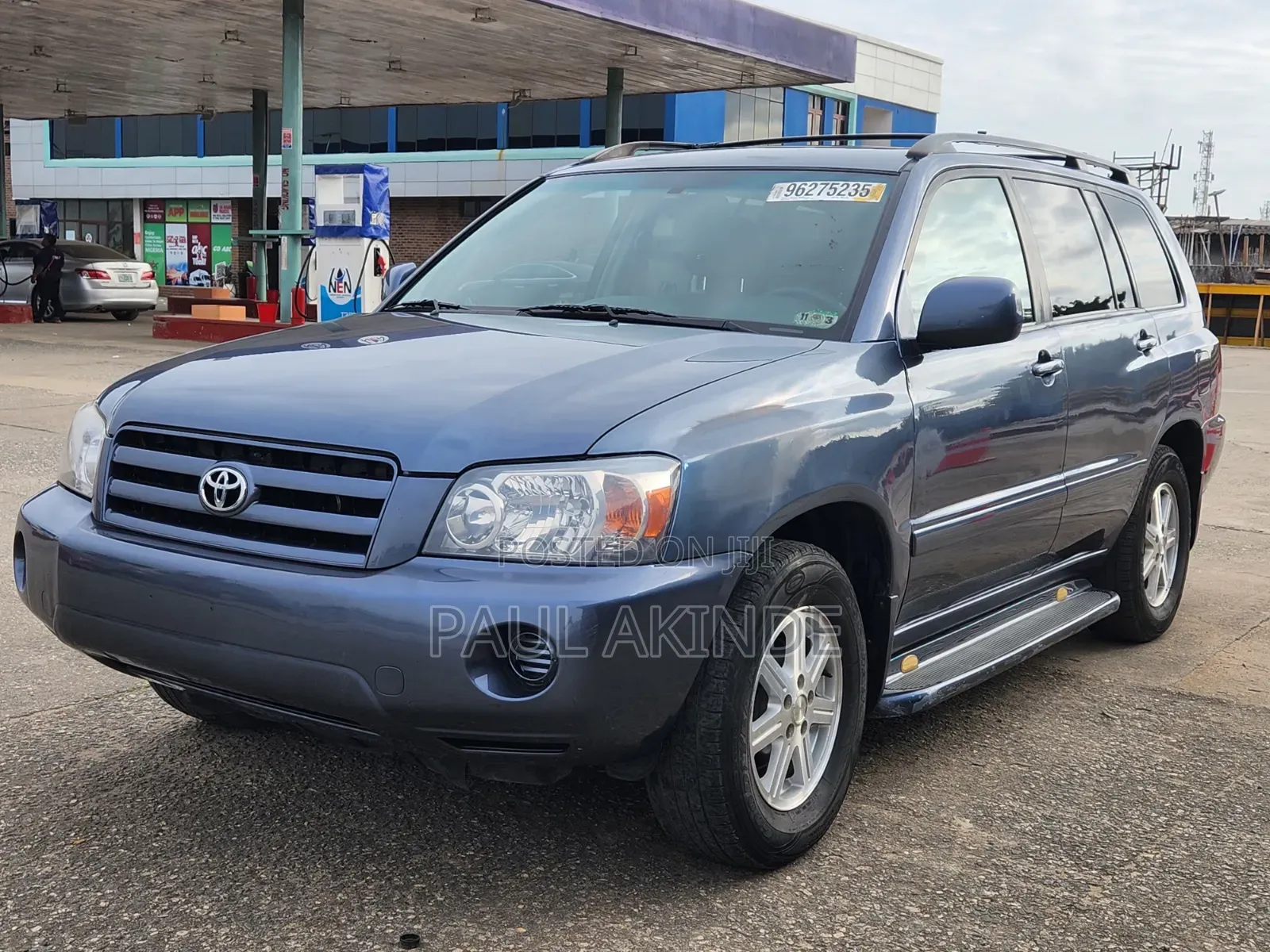 Toyota Highlander Limited V6 2005 Blue