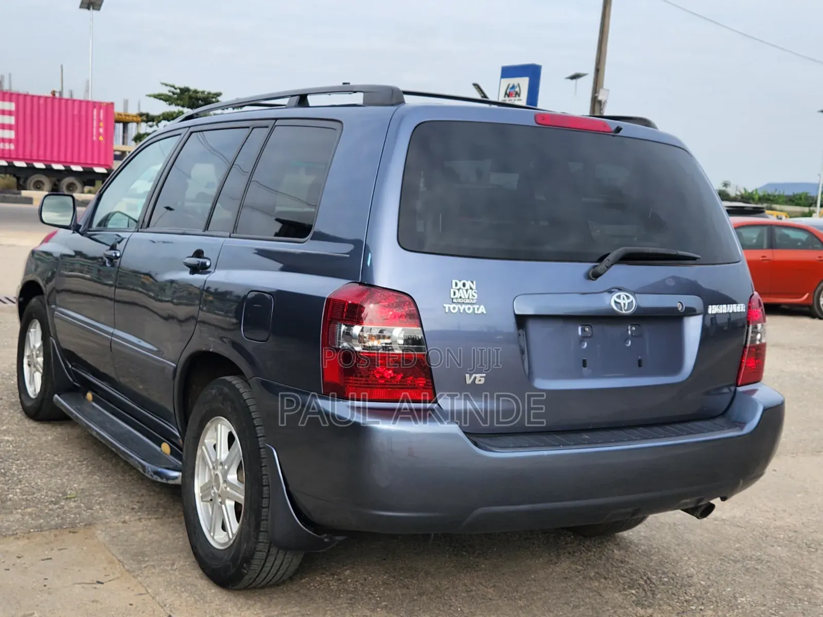 Toyota Highlander Limited V6 2005 Blue