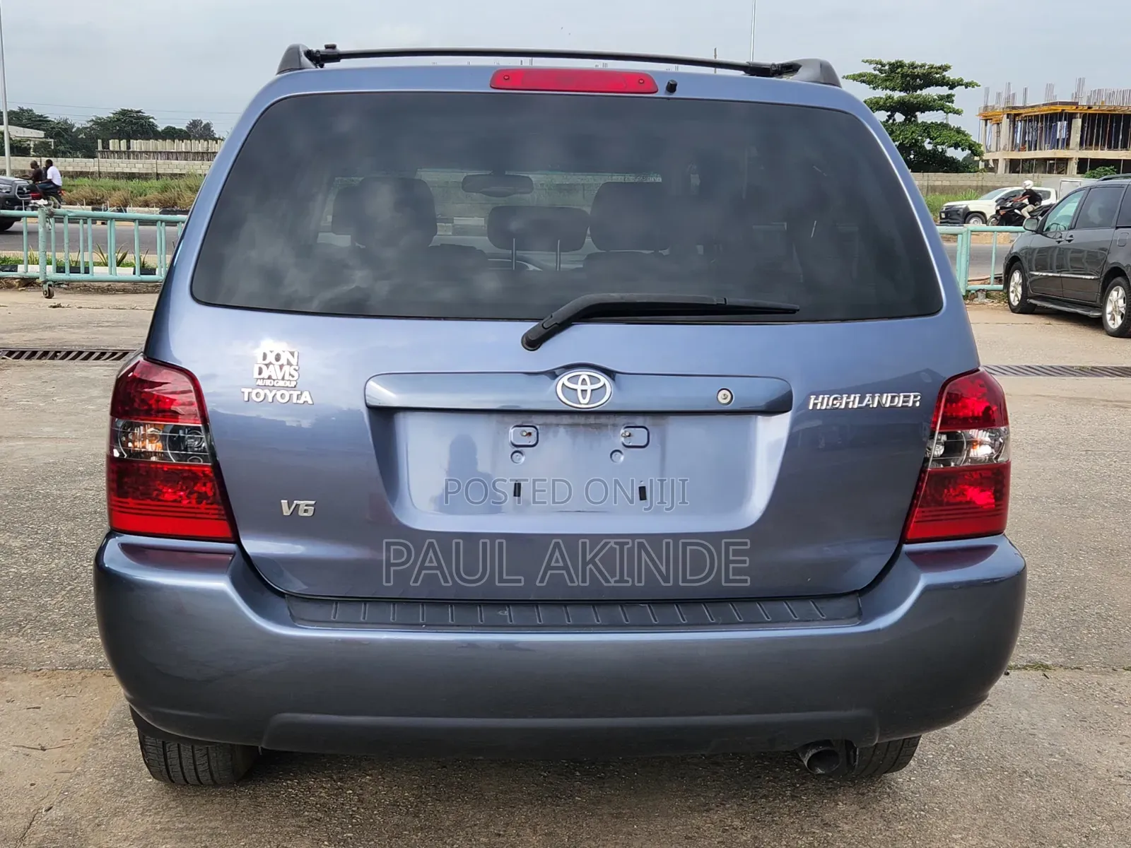 Toyota Highlander Limited V6 2005 Blue