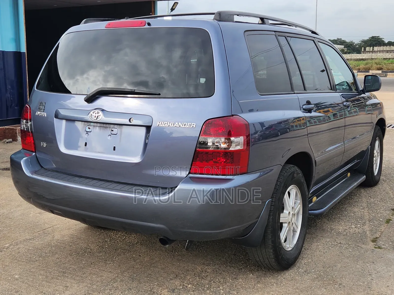 Toyota Highlander Limited V6 2005 Blue