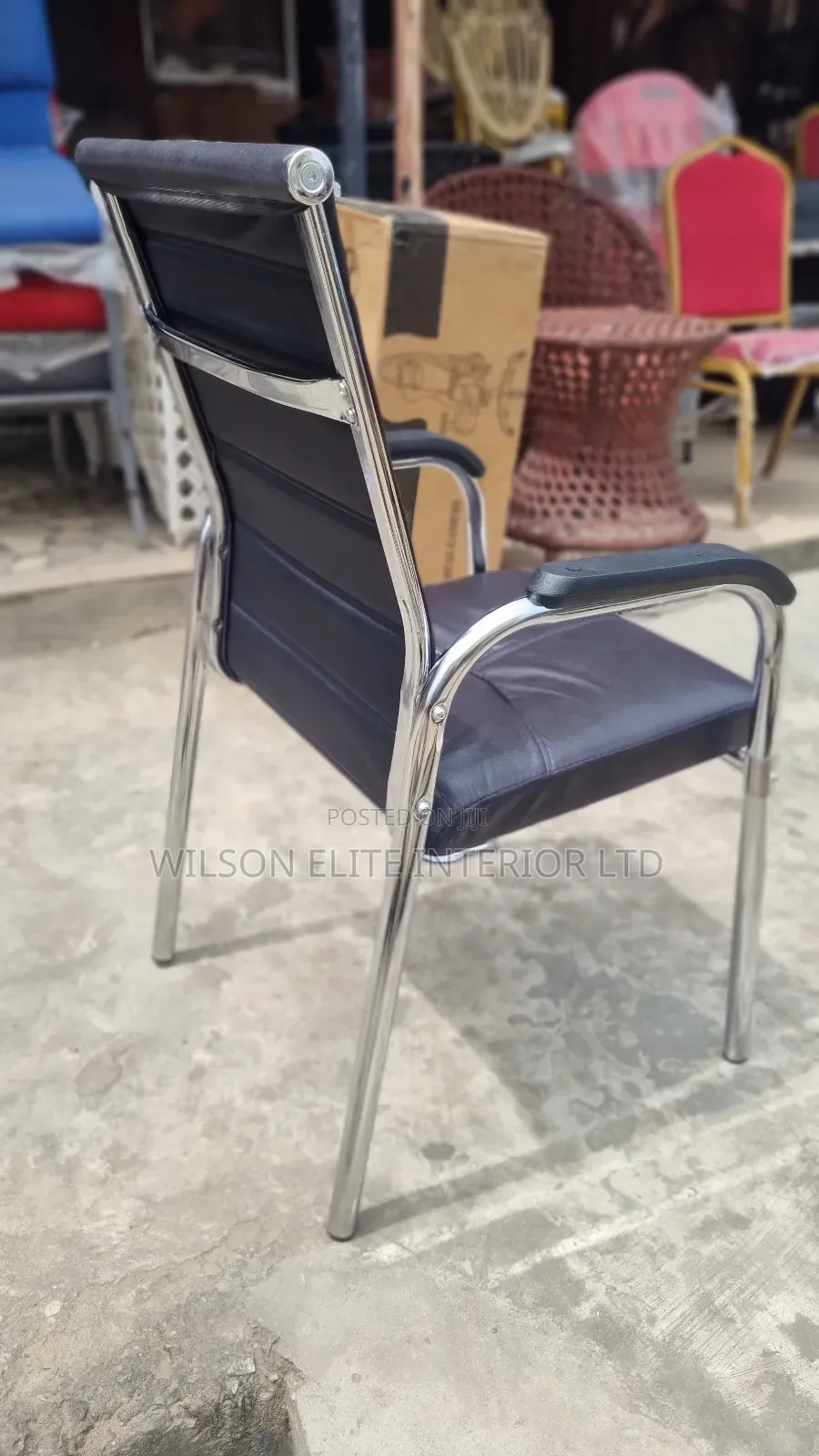 Office Visitor Leather Chair