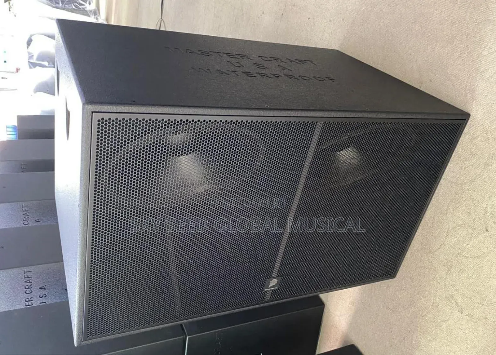 USA Double Subwoofer Master Craft
