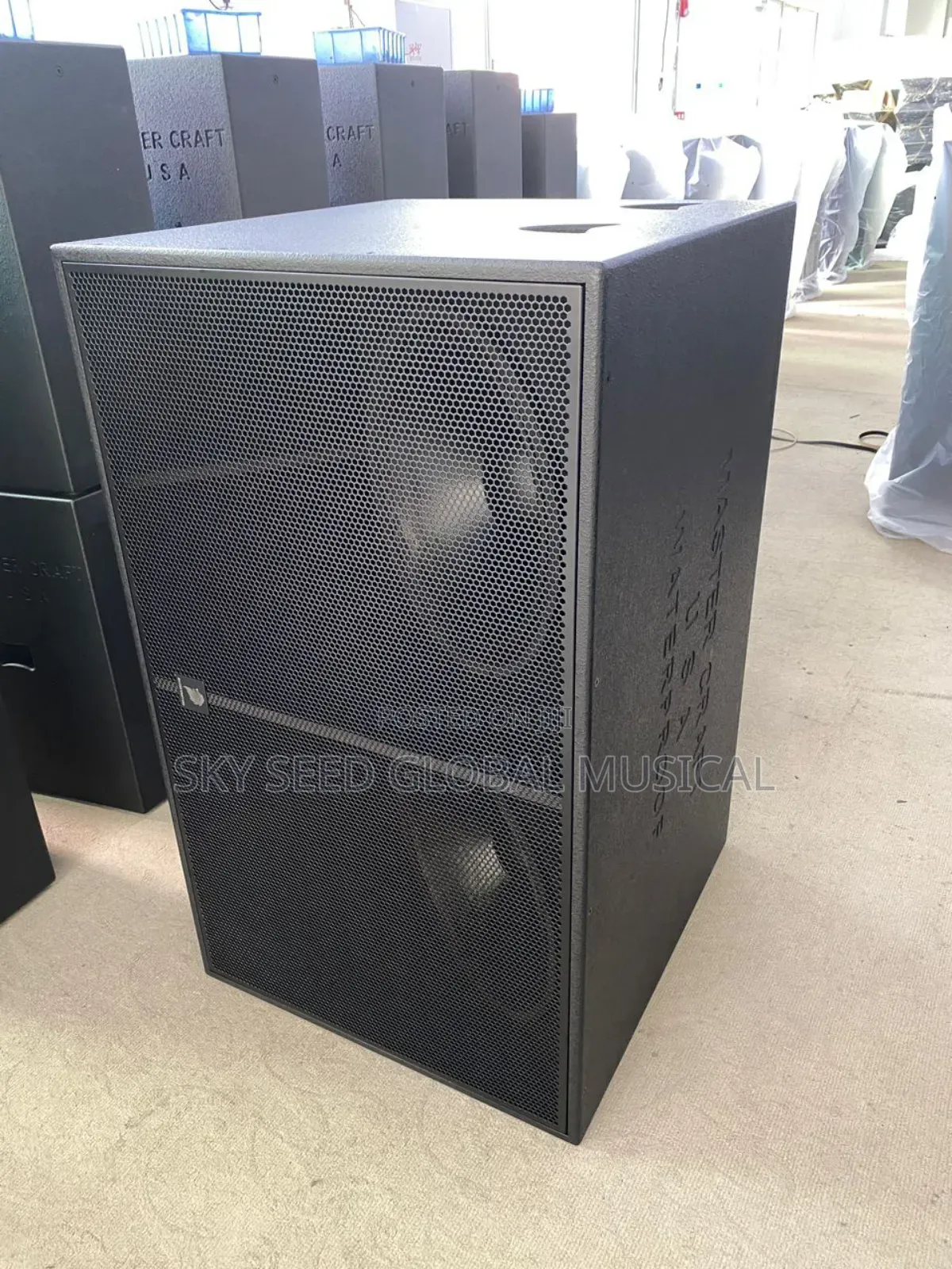 USA Double Subwoofer Master Craft