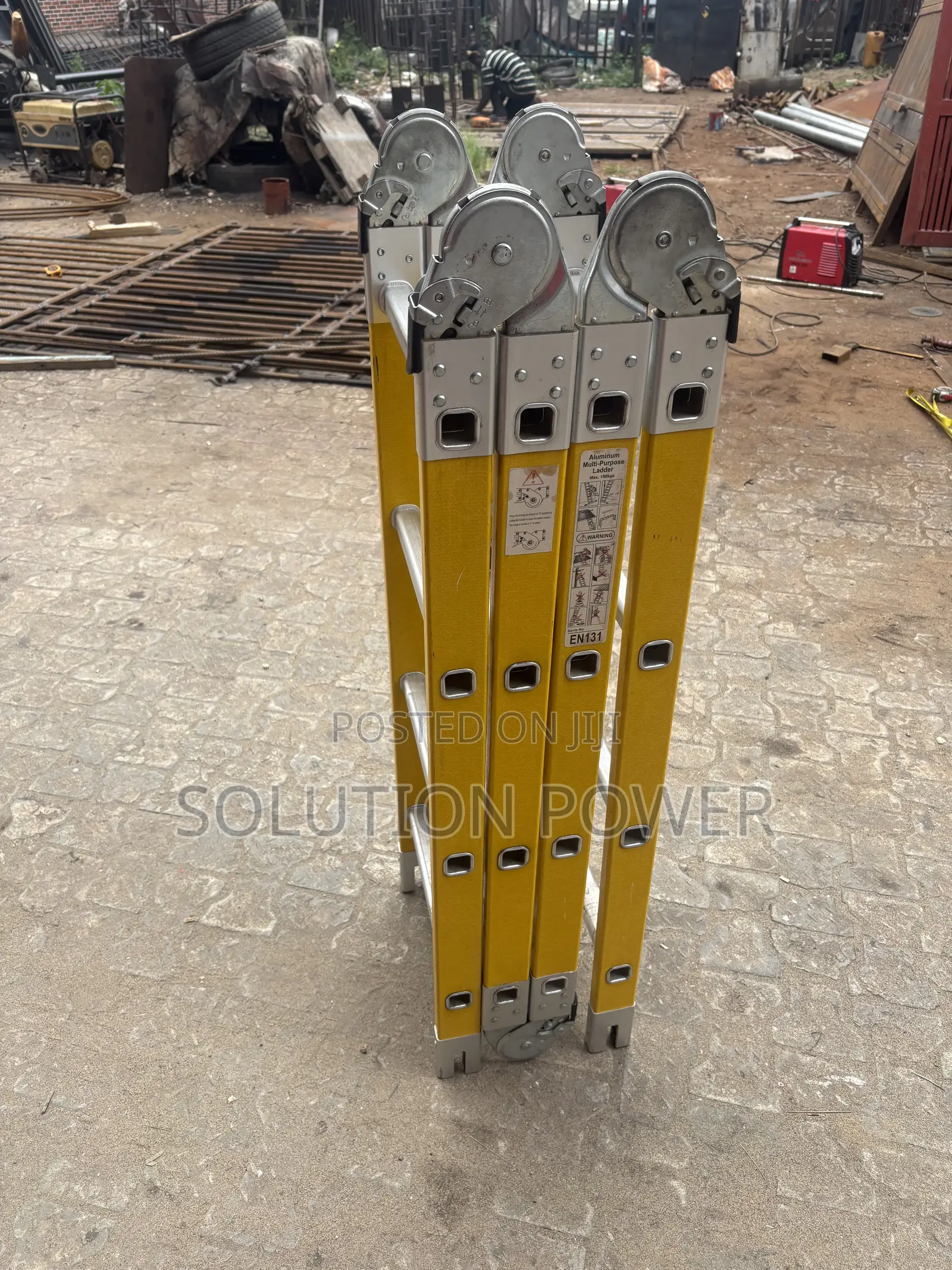 Fiberglass 4x4 Multipurpose Ladder 