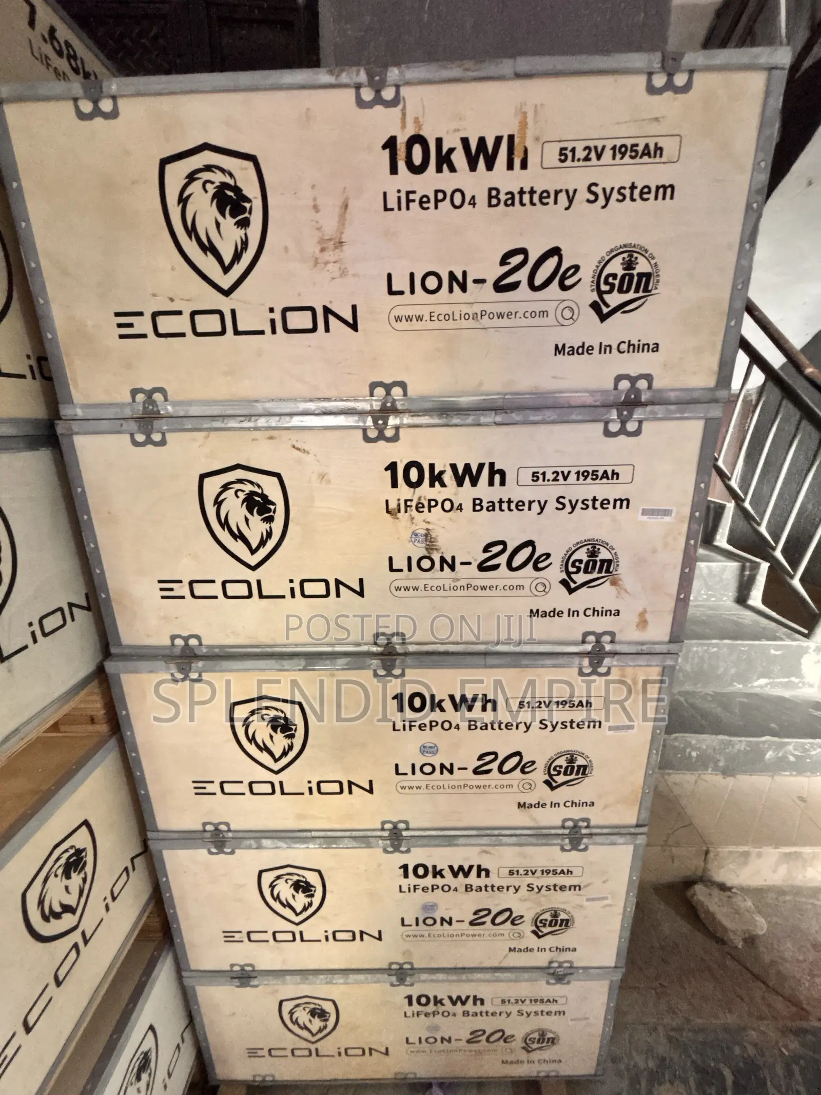 10kwh Ecolion Lithium Battery