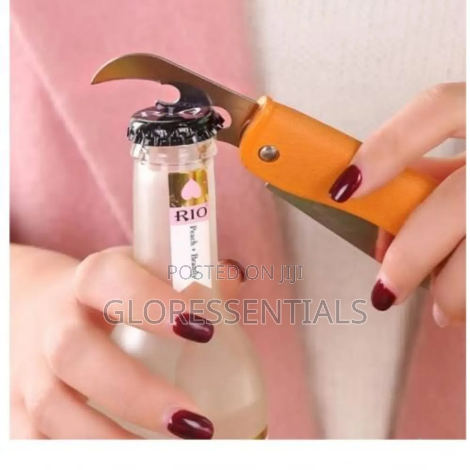 Folding Pocket Knife With Bottle Opener Key Holder