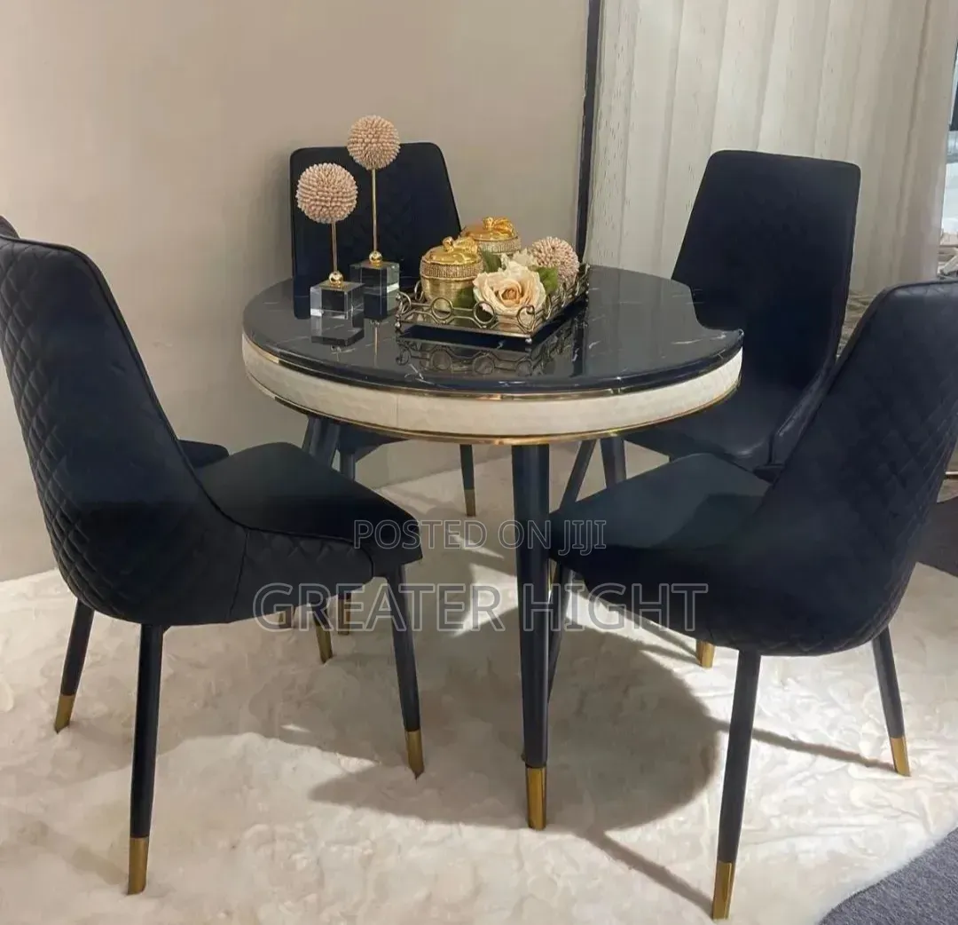 Marble Top 4seater Dinner Table