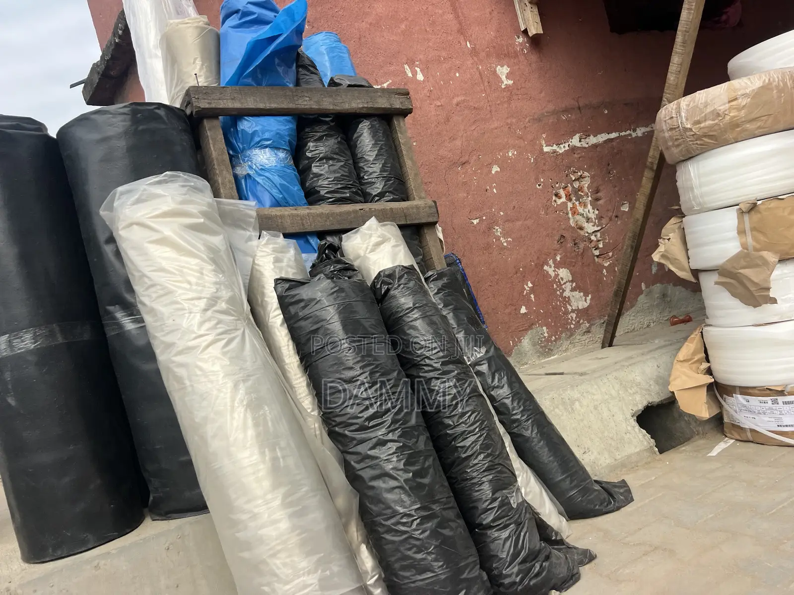Heavy-Duty Rolls of Black Nylon, DPM