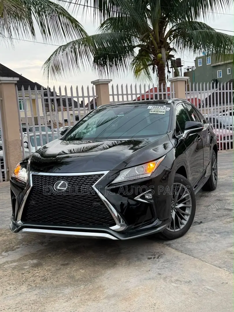 Lexus RX 350 F Sport AWD 2016 Black