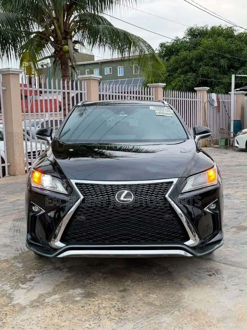 Lexus RX 350 F Sport AWD 2016 Black