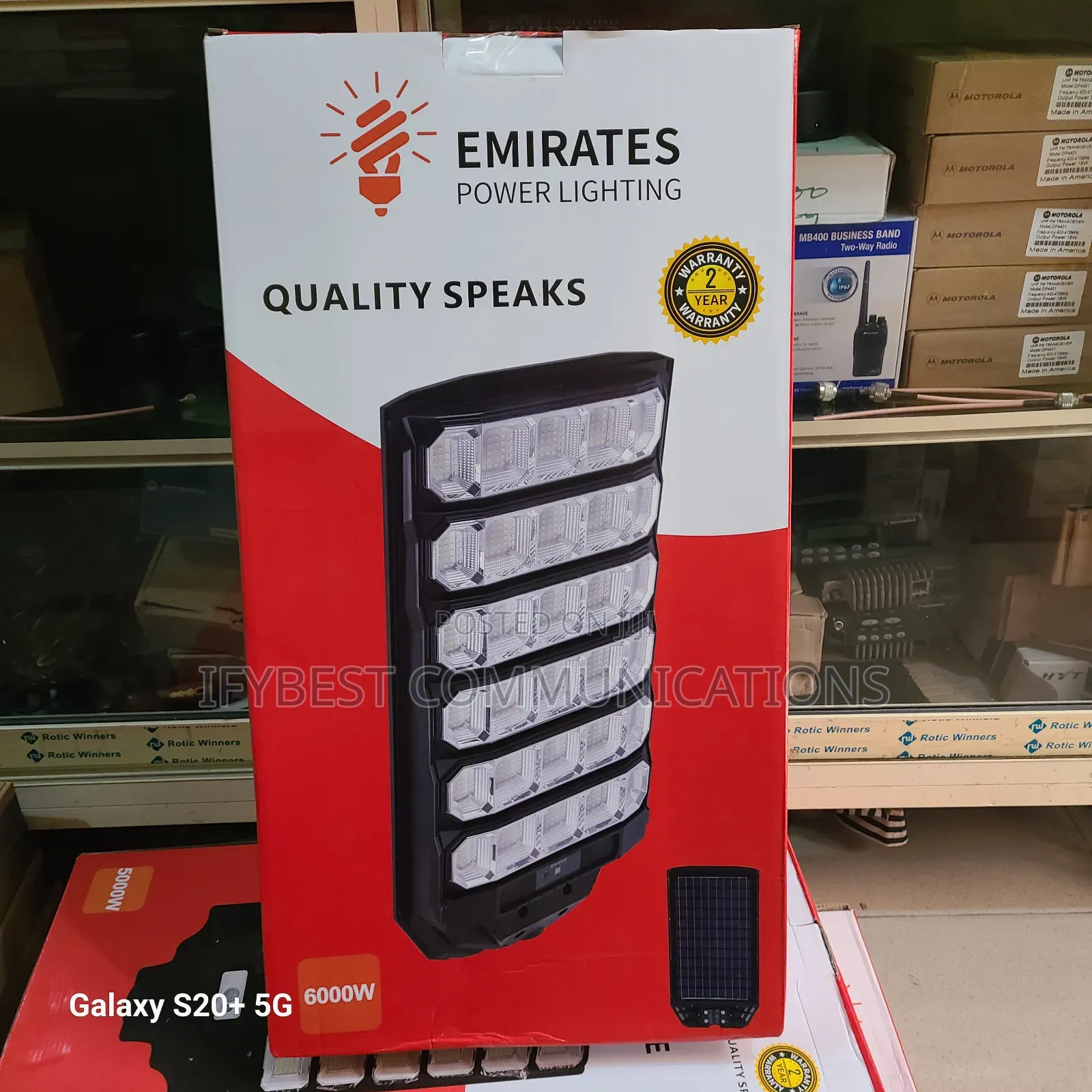 Emirates Power Solar Street Lighting 6000w
